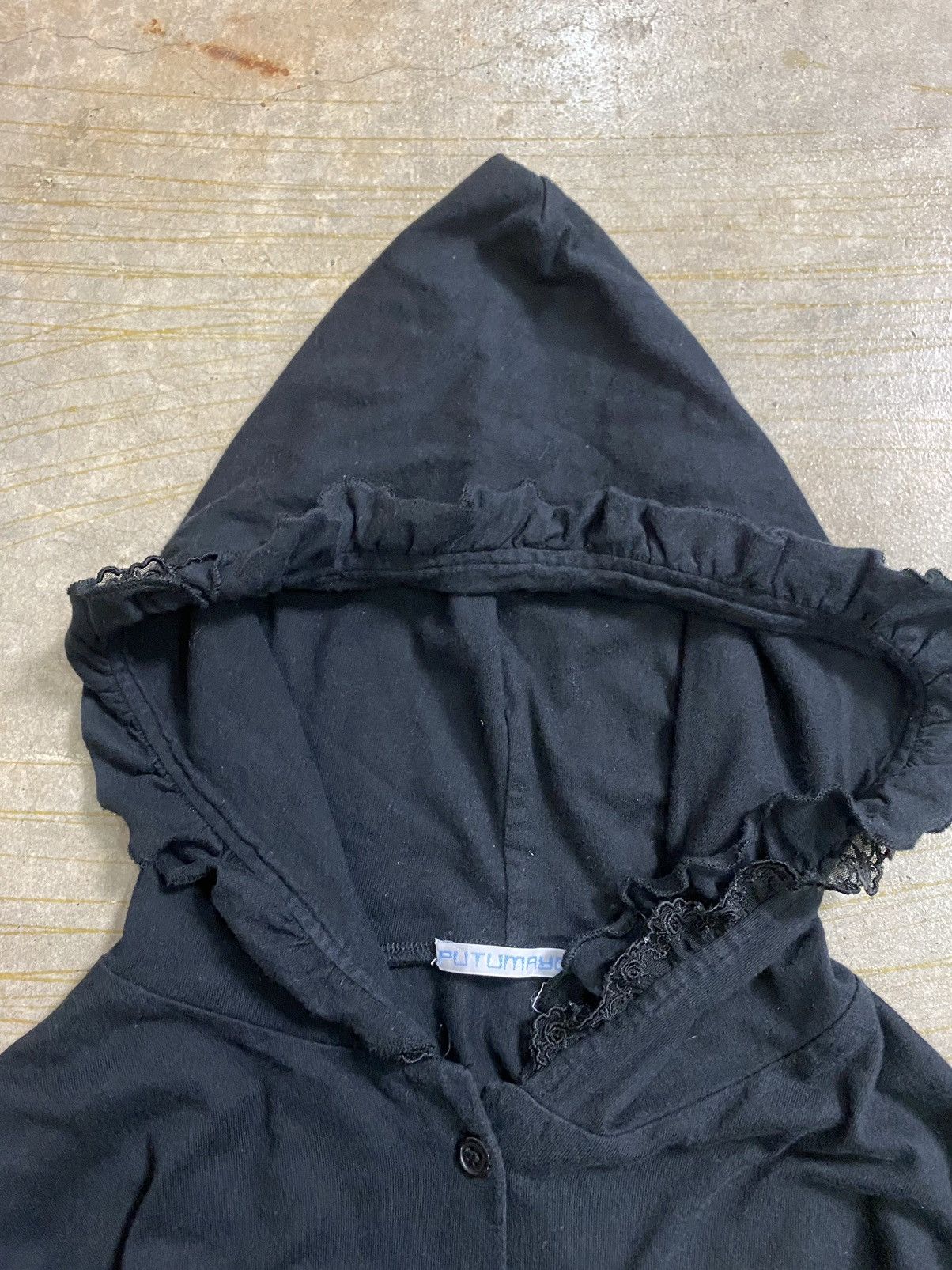 Japanese Brand 90s PUTUMAYO cyberpunk cross lightweight button up hoodie Size XS / US 0-2 / IT 36-38 - 7 Thumbnail