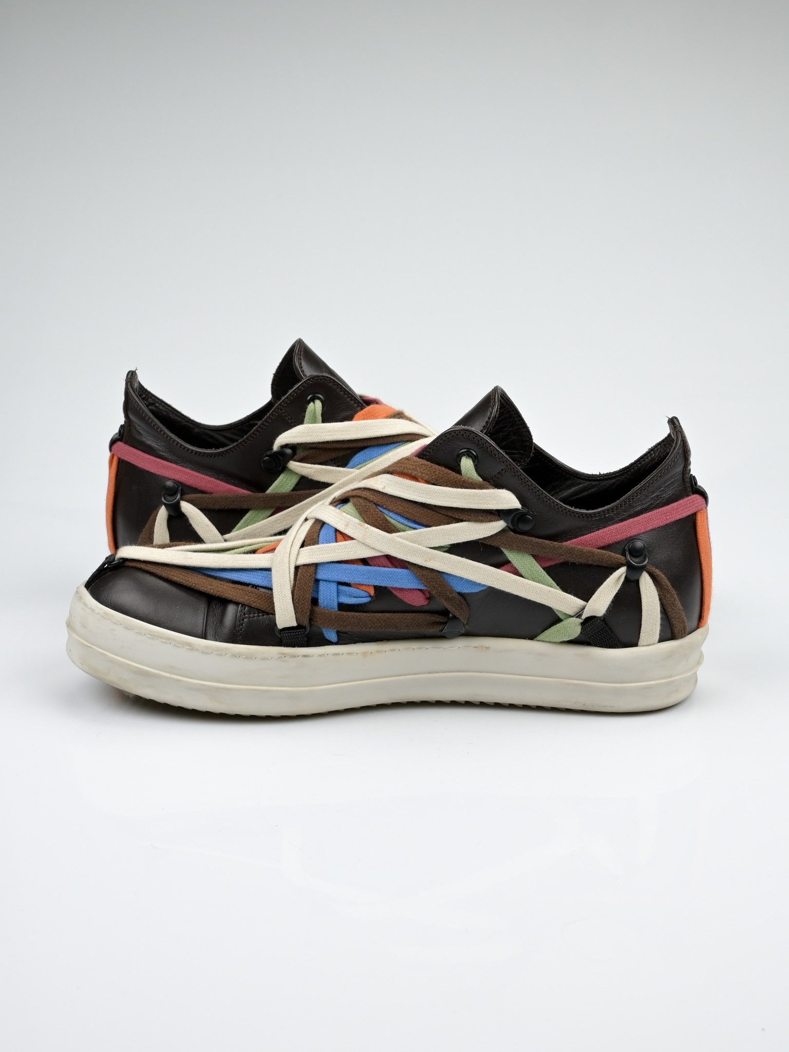 Rick Owens Multicolor Megalace Ramones Size US 9.5 / EU 42-43 - 6 Thumbnail