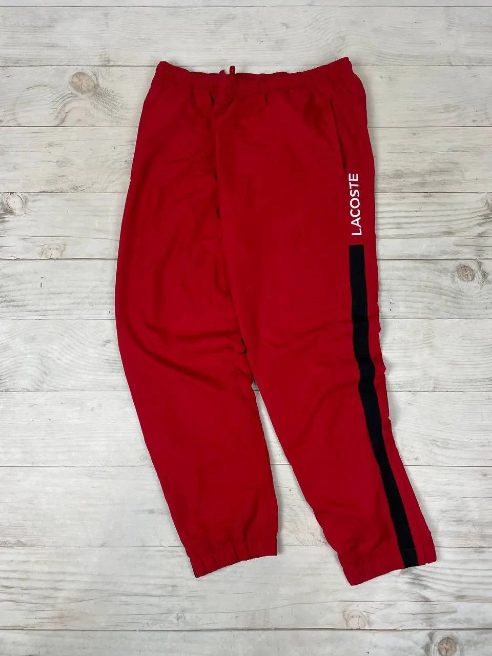 Lacoste Lacoste Nylon Track Pants Striped Y2K Size US 38 / EU 54 - 1 Thumbnail