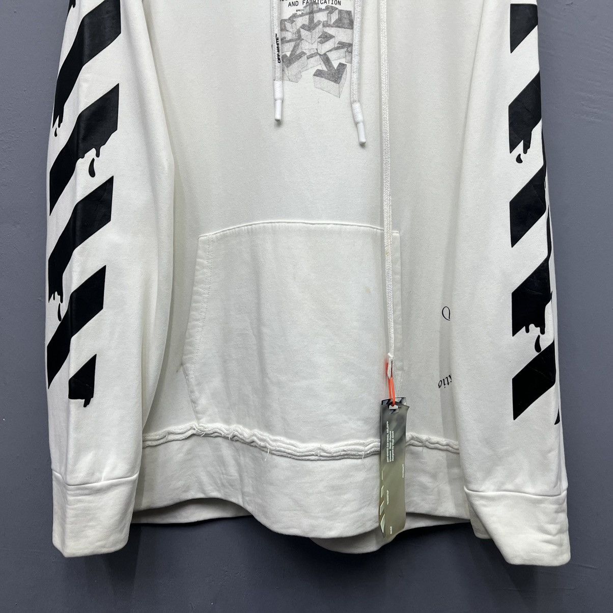 Off-White Off-White Virgil Abloh SS20 Oversized Hoodie Size US XL / EU 56 / 4 - 4 Thumbnail