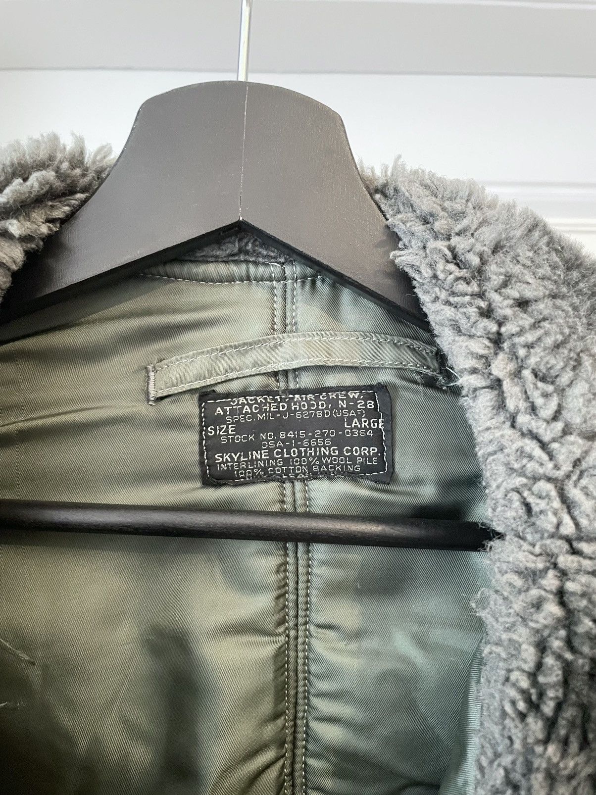 Vintage Vintage 1965 N-2B Fur Flight Jacket Air Force USAF Size US M / EU 48-50 / 2 - 4 Thumbnail