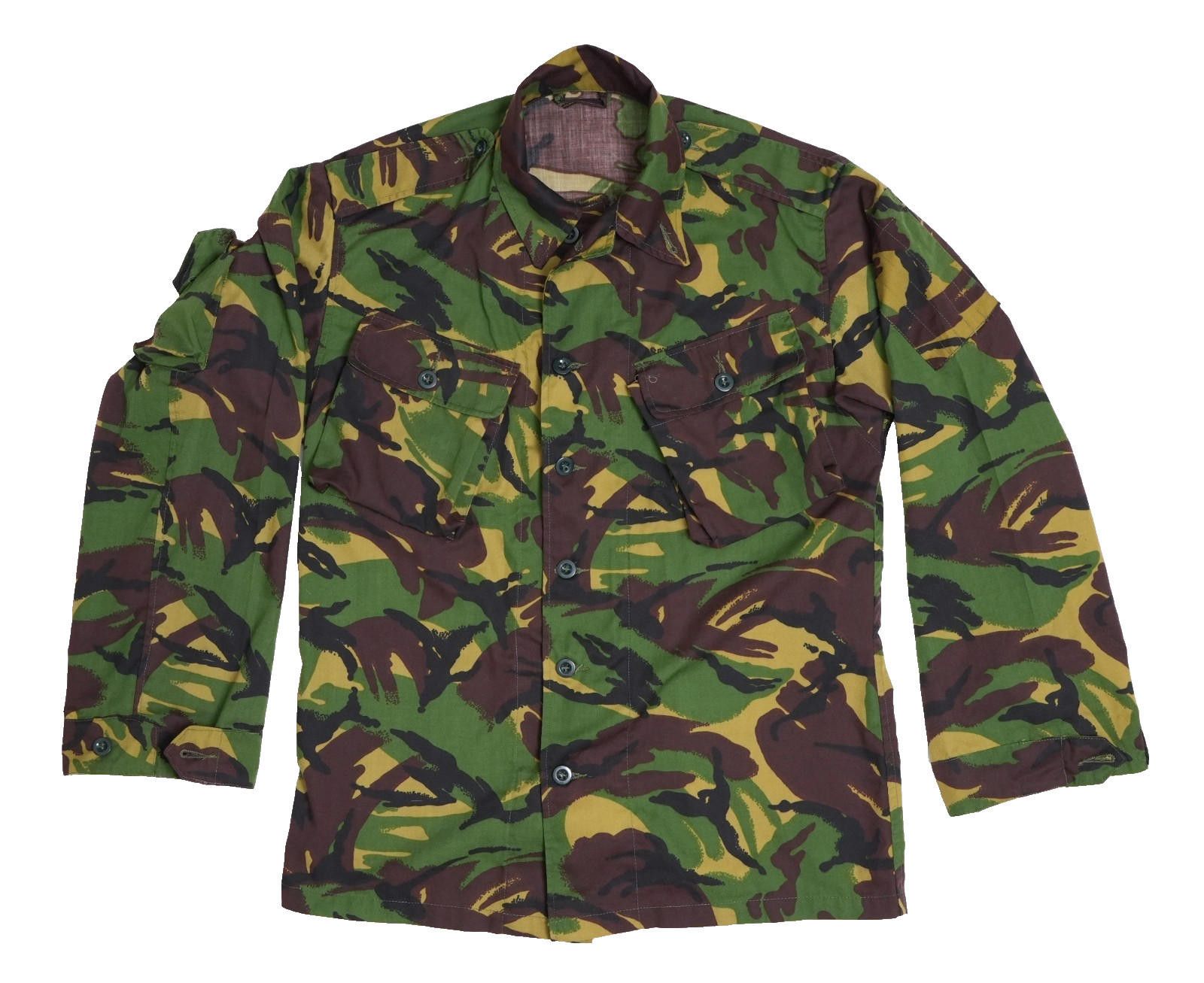 Other 1980s British Army DPM Tropical Shirt - Medium Reg Size ONE SIZE - 1 Thumbnail