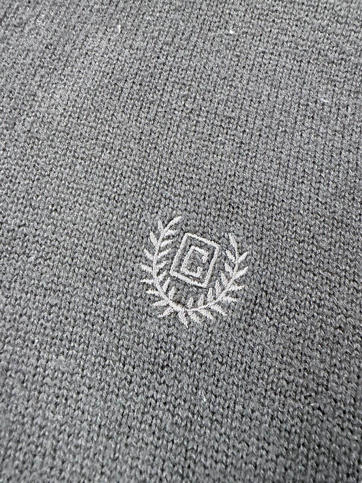 Chaps Chaps black cotton-blend quarter-zip pullover sweater Size L Size US L / EU 52-54 / 3 - 2 Thumbnail