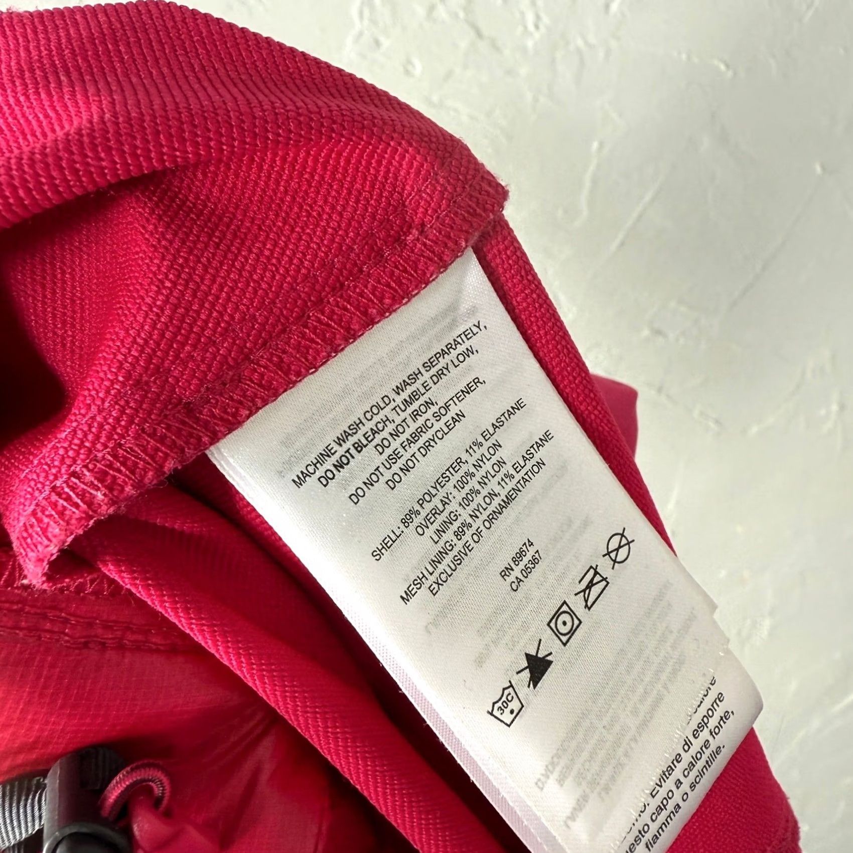 Mountain Hardwear Mountain Hardwear Chokina Jacket Womens Medium Pink Zip Short Nylon Softshell C4-19 Size M / US 6-8 / IT 42-44 - 6 Thumbnail