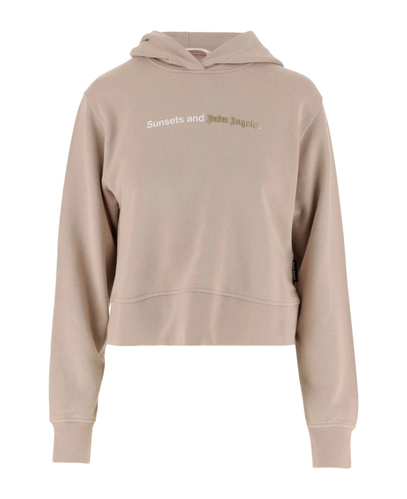 Palm Angels o1y1125 Hoodie in Beige Size XS / US 0-2 / IT 36-38 - 1 Thumbnail