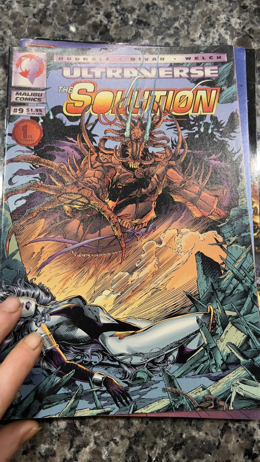 Other Ultraverse The Solution #1 Comic Book - Vintage Collector's Size ONE SIZE - 1 Thumbnail