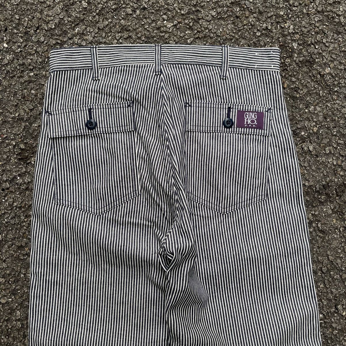 Hysteric Glamour Gung Ho USA Baker Pant Fatigue Hickory Japanese Styled Size US 31 - 11 Thumbnail