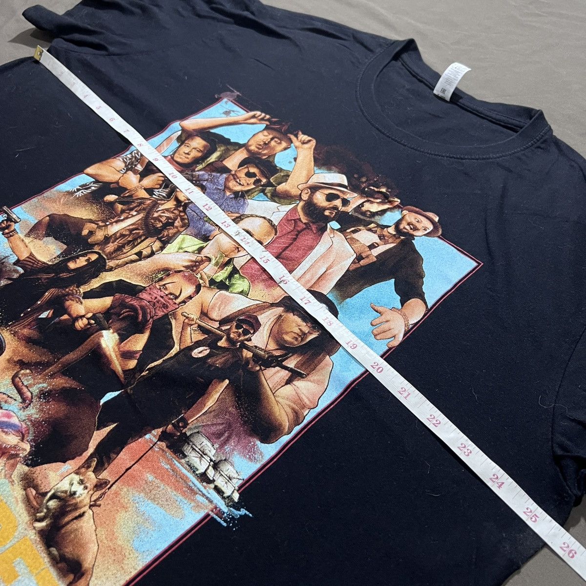 The Game Friendly Fire 7 Promo Tee Video game Gaming live stream Size US XXL / EU 58 / 5 - 5 Thumbnail