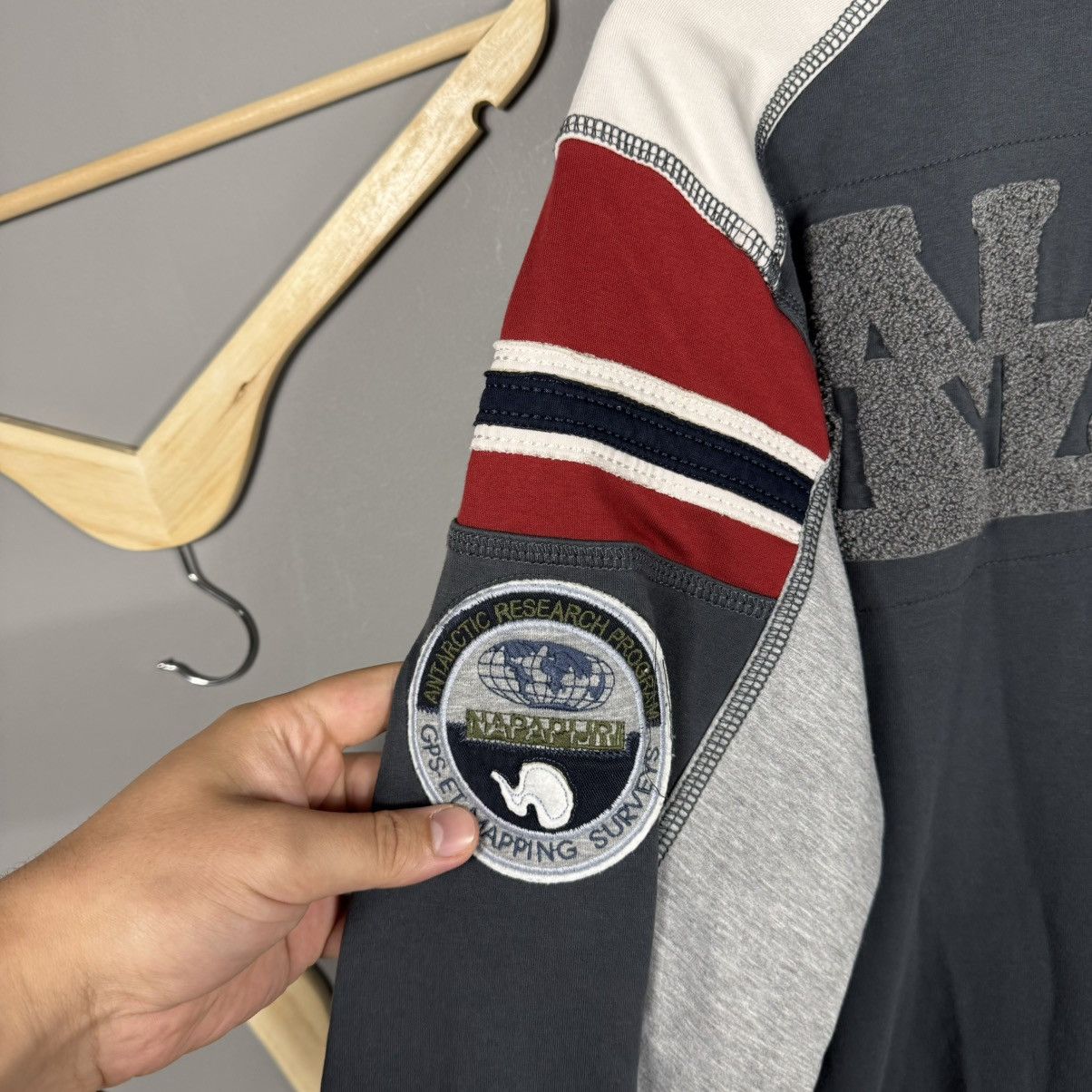 Napapijri Napapijri Zip Track Jacket Size US L / EU 52-54 / 3 - 9 Thumbnail