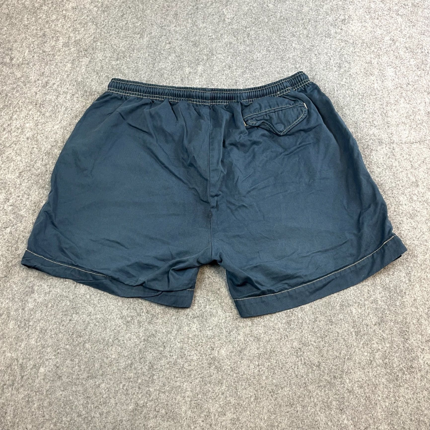 Polo Ralph Lauren Polo Ralph Lauren Mens Chino Shorts XXL Dark Blue Vintage Polo Ralph Lauren Chino Shorts Mens XL Dark Blue Vintage Size US XL / EU 56 / 4 - 2 Thumbnail