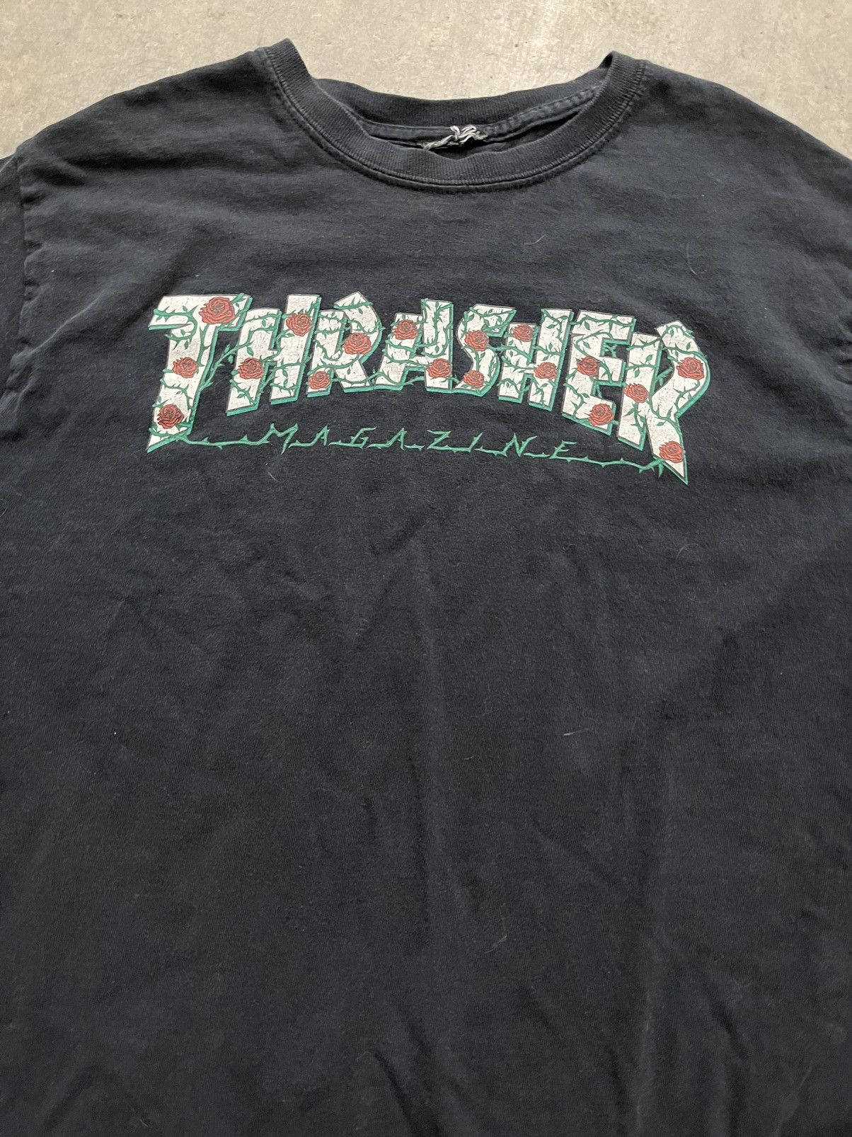 Thrasher Thrasher Rose Design T-Shirt Size US S / EU 44-46 / 1 - 3 Thumbnail