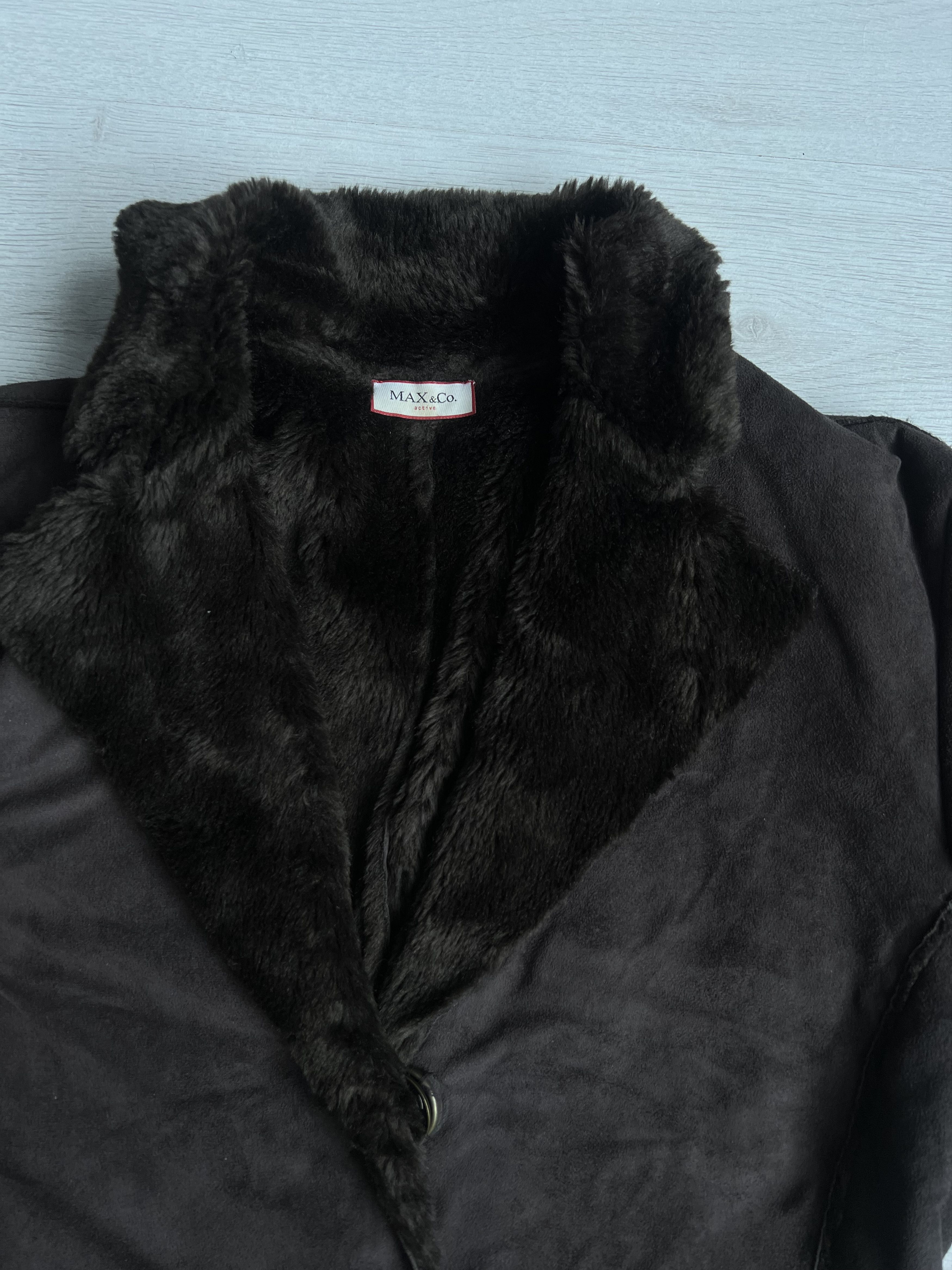 MAX&Co. Max & Co Brown Coat Size L / US 10 / IT 46 - 3 Thumbnail