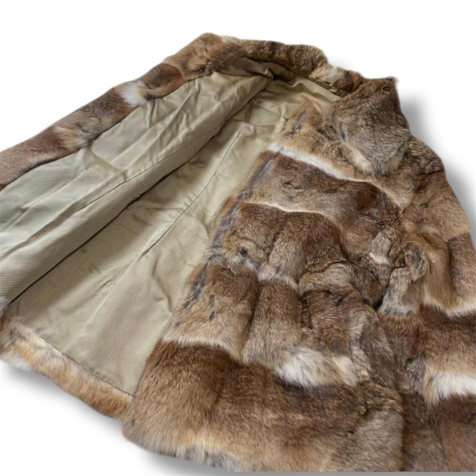 Other Real rabbit fur old money grunge vintage fur coat Size S / US 4 / IT 40 - 5 Thumbnail