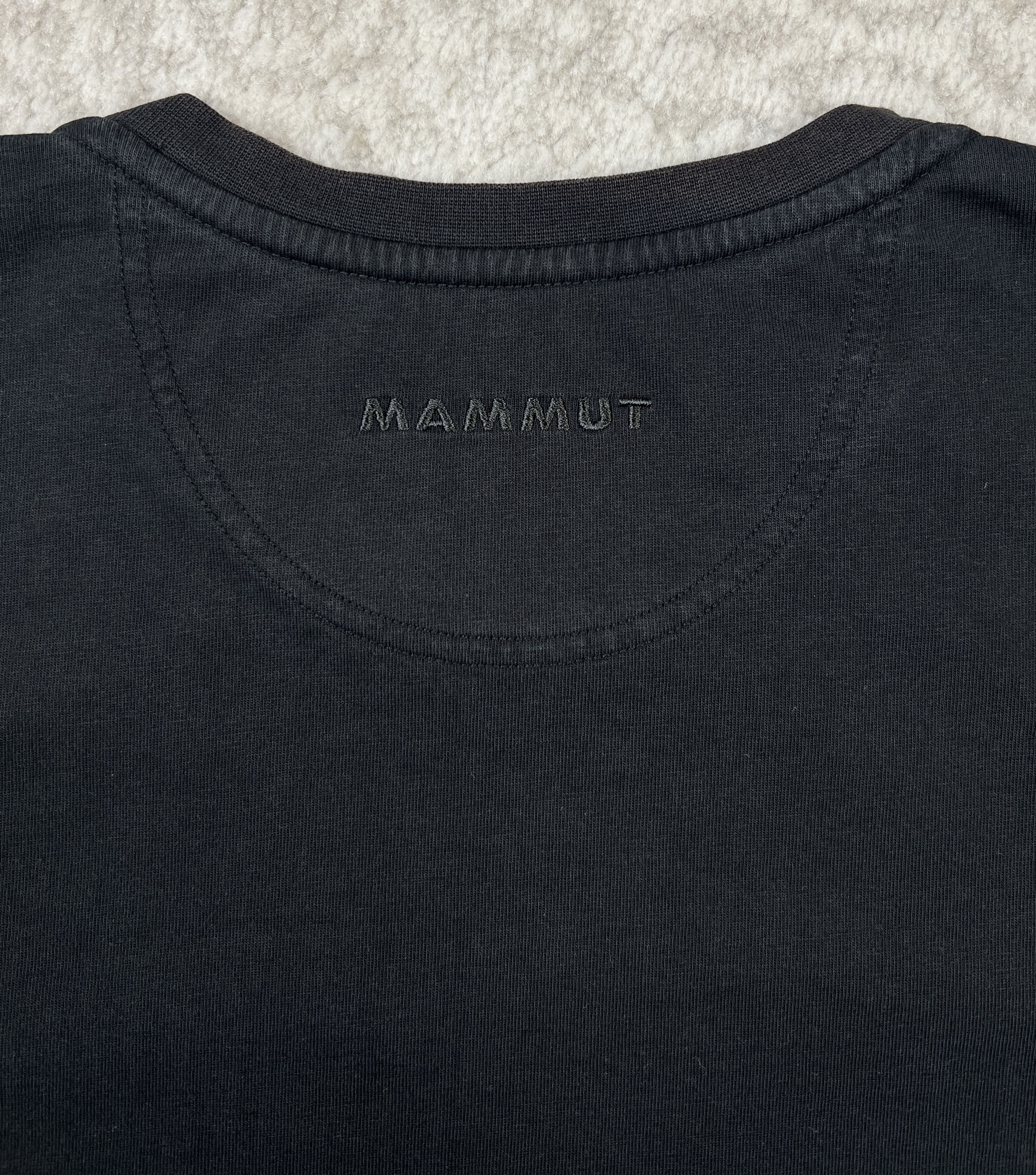 Mammut Mammut Seile Script Logo Graphic T-Shirt Tee Black S Size US S / EU 44-46 / 1 - 8 Thumbnail