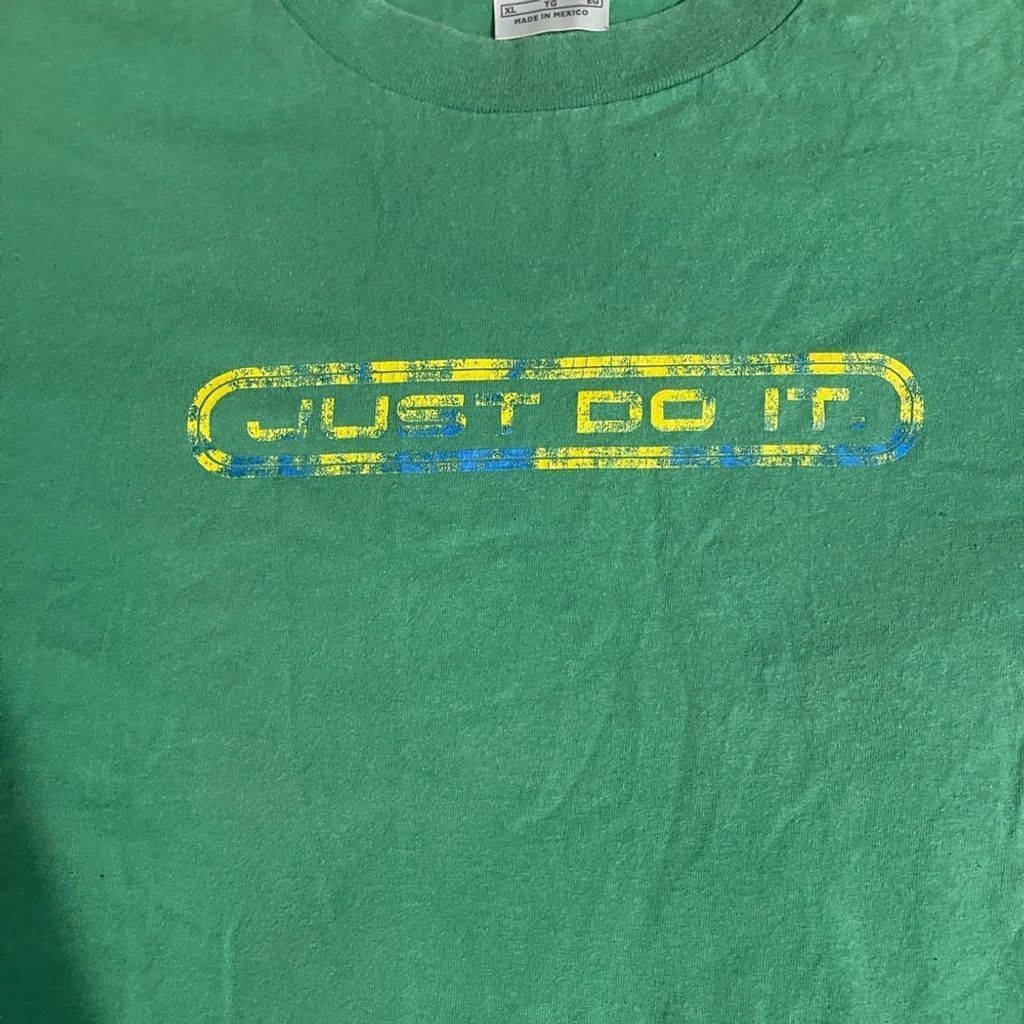 Nike Nike “Just Do It” vintage Y2K Emerald green Tee size XL Size US XL / EU 56 / 4 - 3 Thumbnail