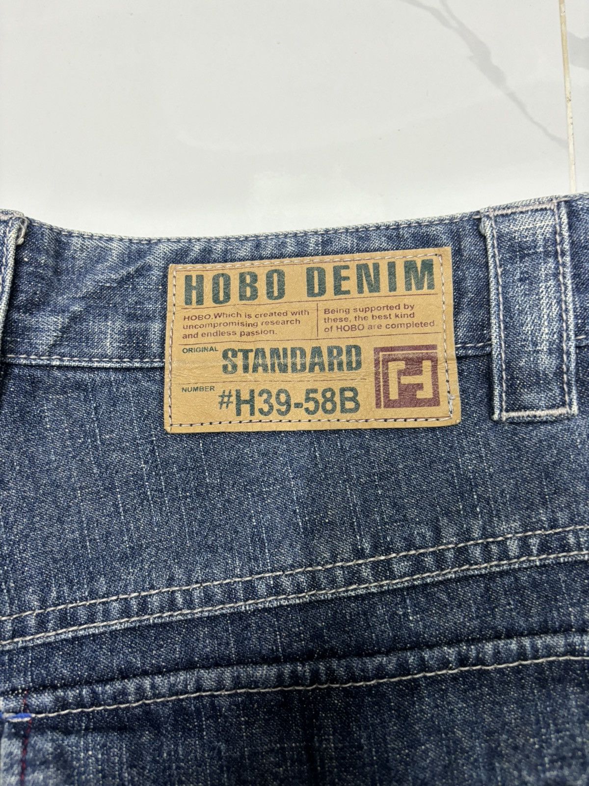 JNCO RARE🔥OG HOBO DENIM BAGGY MULTI POCKET CARGO PANTS Size US 33 - 10 Thumbnail