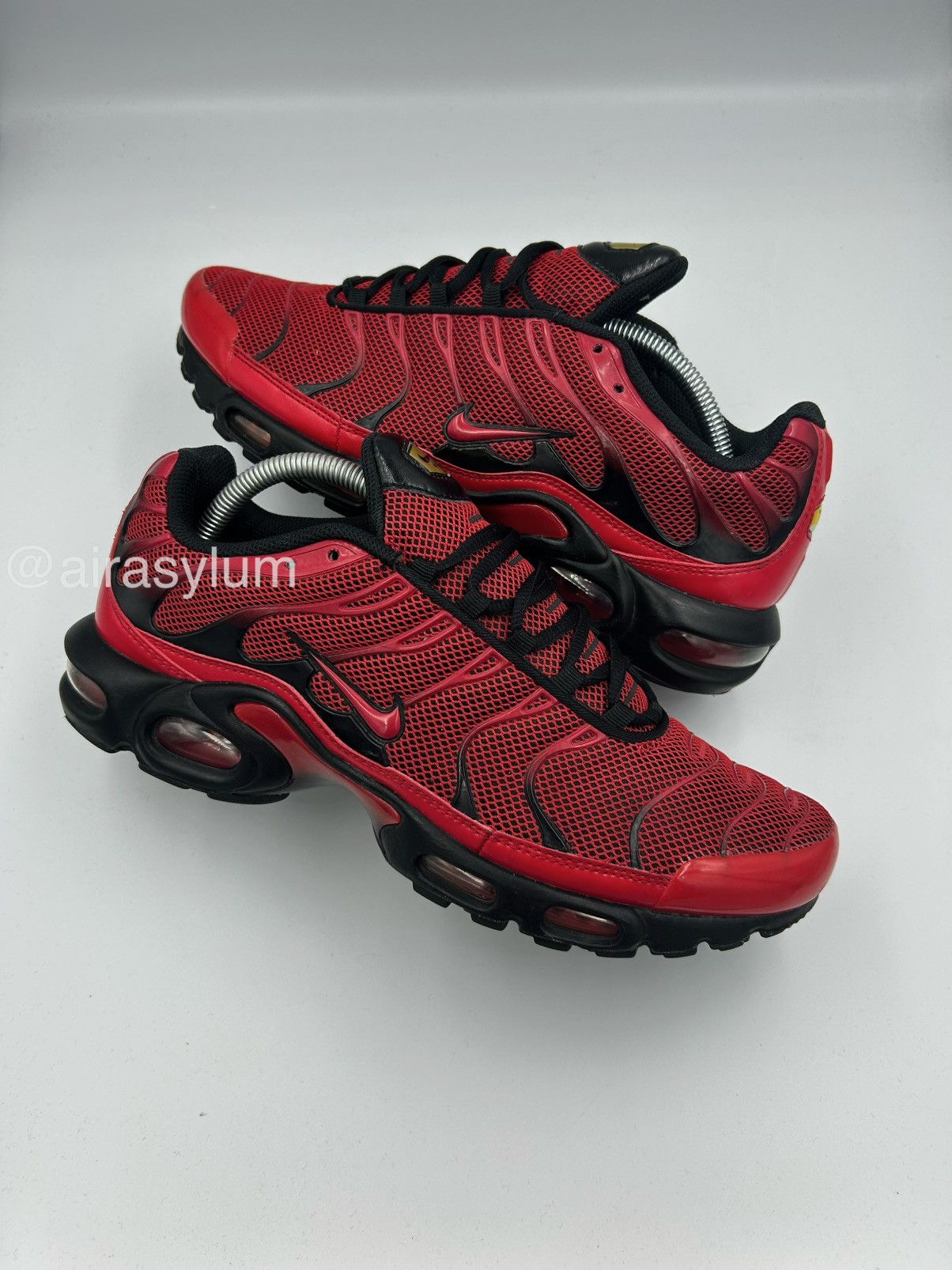 Nike 👹2015 Nike Air Max Plus Tuned Air Tn ”Diablo Red / Loves” Size US 10.5 / EU 43-44 - 1 Thumbnail