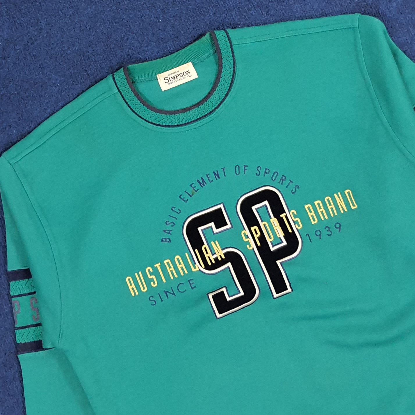 The Simpsons × Vintage Vintage The Simpson Australian Sports Brand Sweatshirt Size US M / EU 48-50 / 2 - 2 Thumbnail