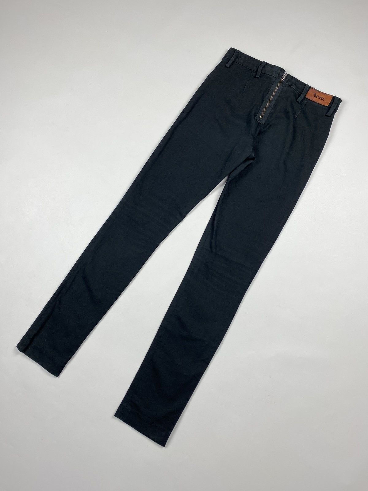 Acne Studios Acne Skin Wet Black ladies jeans size 27 / 32 Size 27" / US 4 / IT 40 - 21 Thumbnail