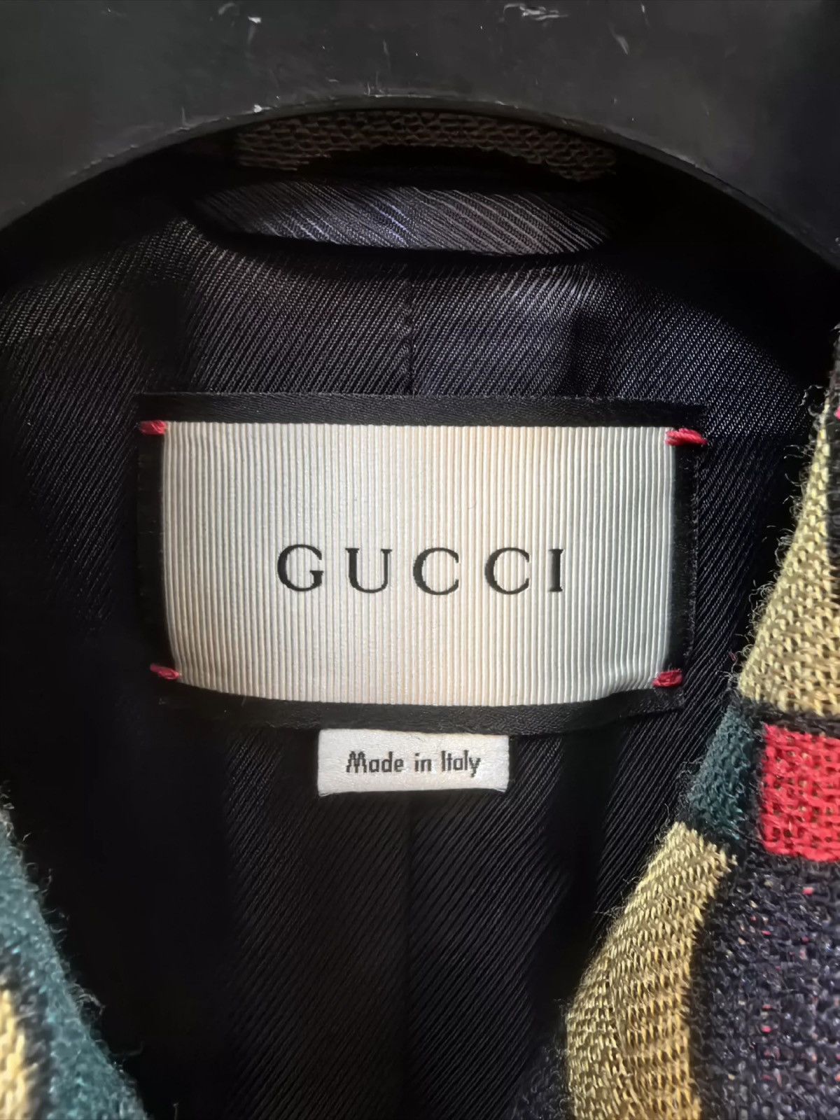 Gucci Rare Gucci Runway Fur-Cuffs Optic-Print Belted Coat Size S / US 4 / IT 40 - 9 Thumbnail