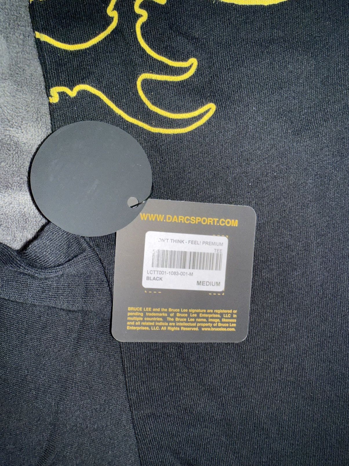 Darc Sport Darc Sport x Bruce Lee Don't Think Feel Premium Tee Size M Size US M / EU 48-50 / 2 - 5 Thumbnail