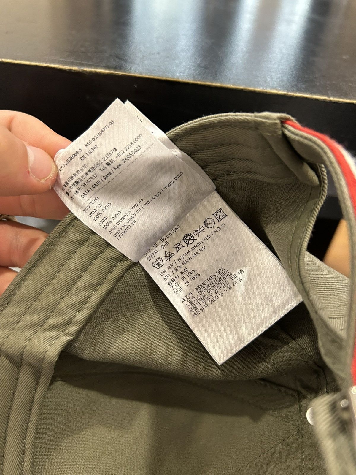 Moncler Moncler Hat Green Size ONE SIZE - 7 Thumbnail