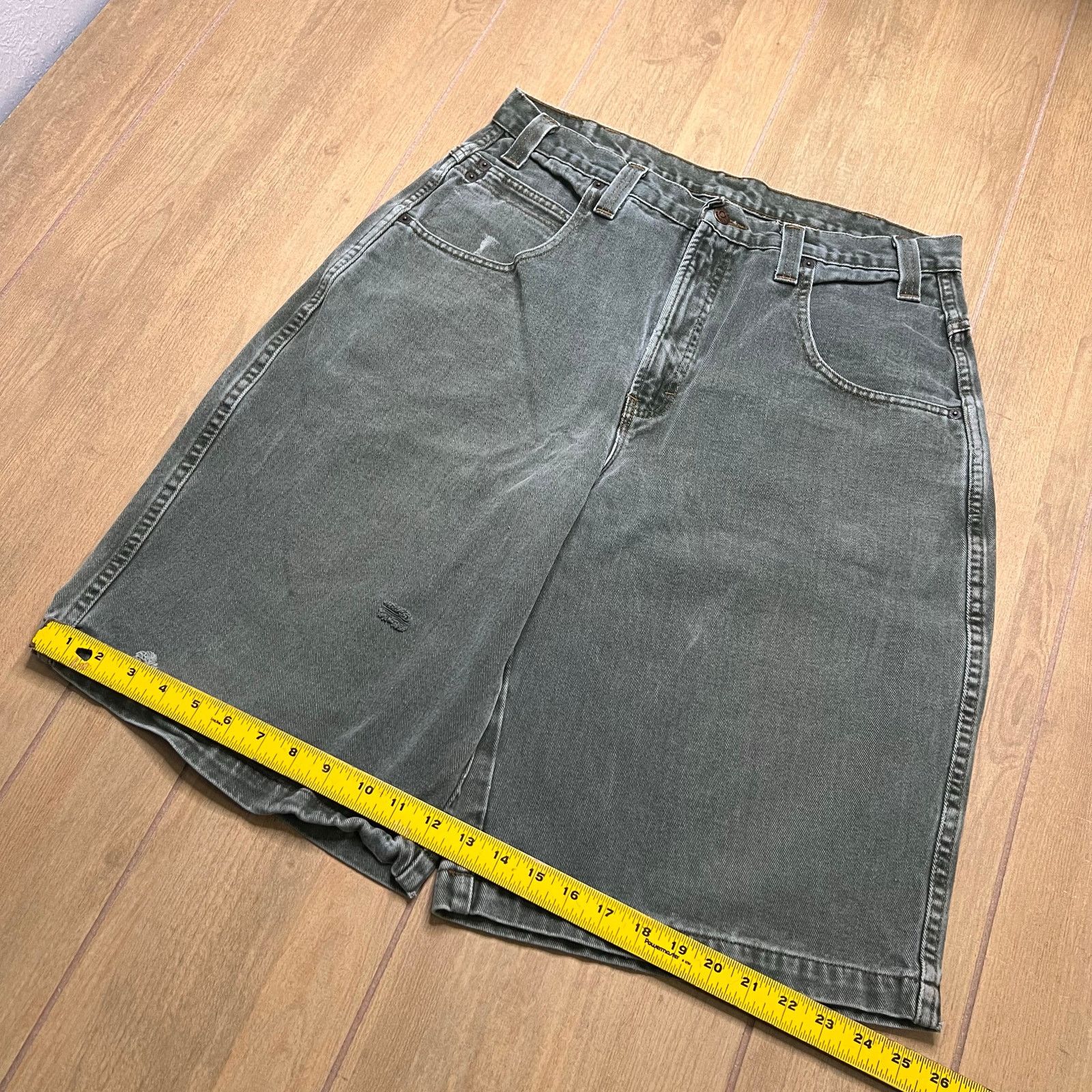 Arizona Jean Co. Vintage Arizona Jean Co. Men shorts Sz 36 Faded Green Y2K Size US 36 / EU 52 - 7 Thumbnail