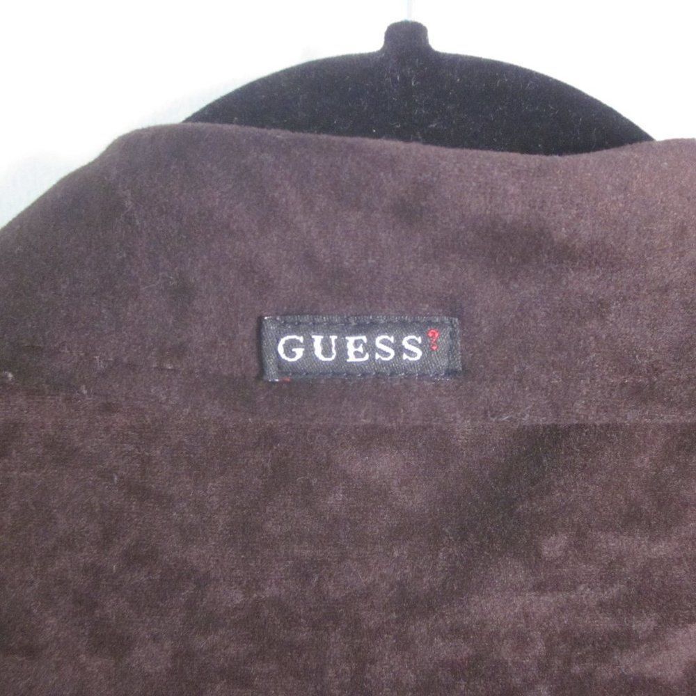 Guess Guess True Vintage Fitted Shirt Brown 3/4 Sleeve Trim Size Size M / US 6-8 / IT 42-44 - 8 Thumbnail