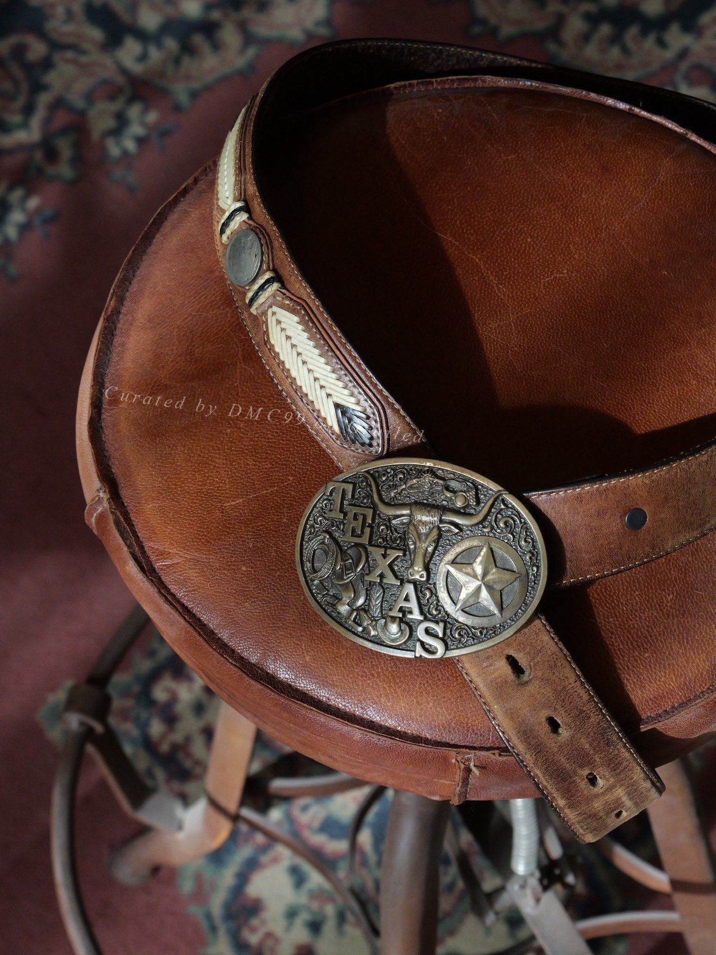 Vintage Vintage Texas Western Belt Size ONE SIZE - 1 Thumbnail