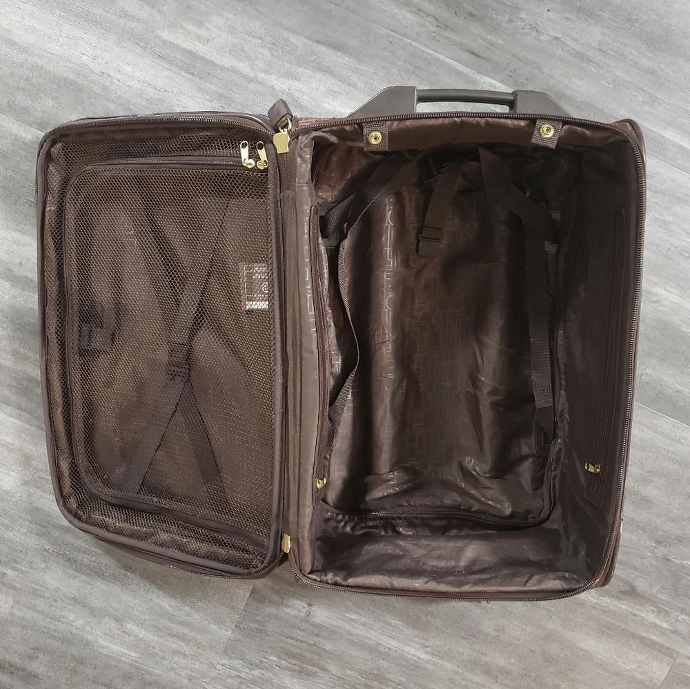 Diane von Furstenberg Chocolate | DVF | Signature Logo L Luggage Size ONE SIZE - 5 Thumbnail
