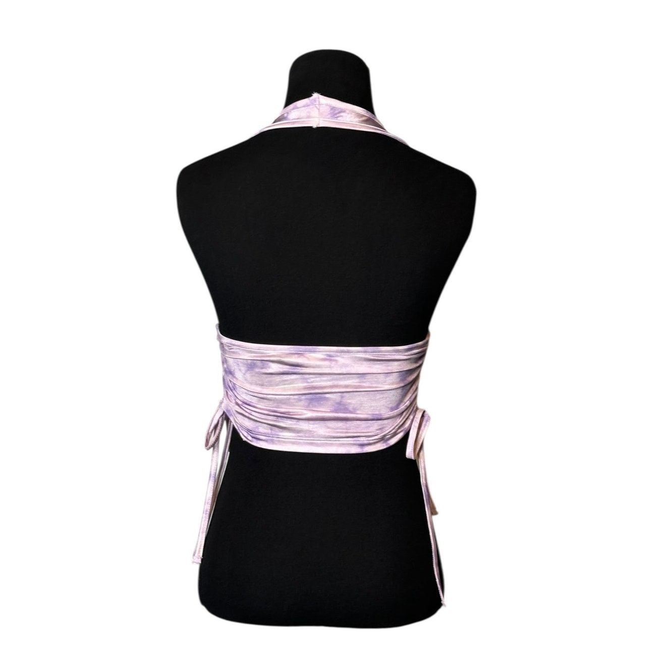 Asos Asos purple tie dye halter crop top size 8 Size M / US 6-8 / IT 42-44 - 9 Thumbnail