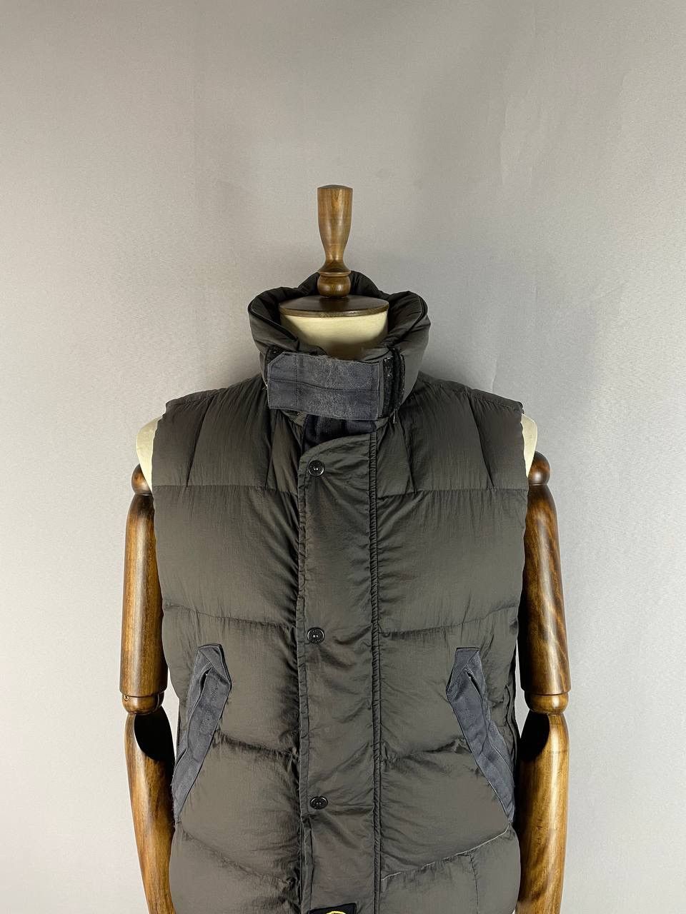 Stone Island Stone Island Down Vest Dark Grey Size US XL / EU 56 / 4 - 5 Thumbnail