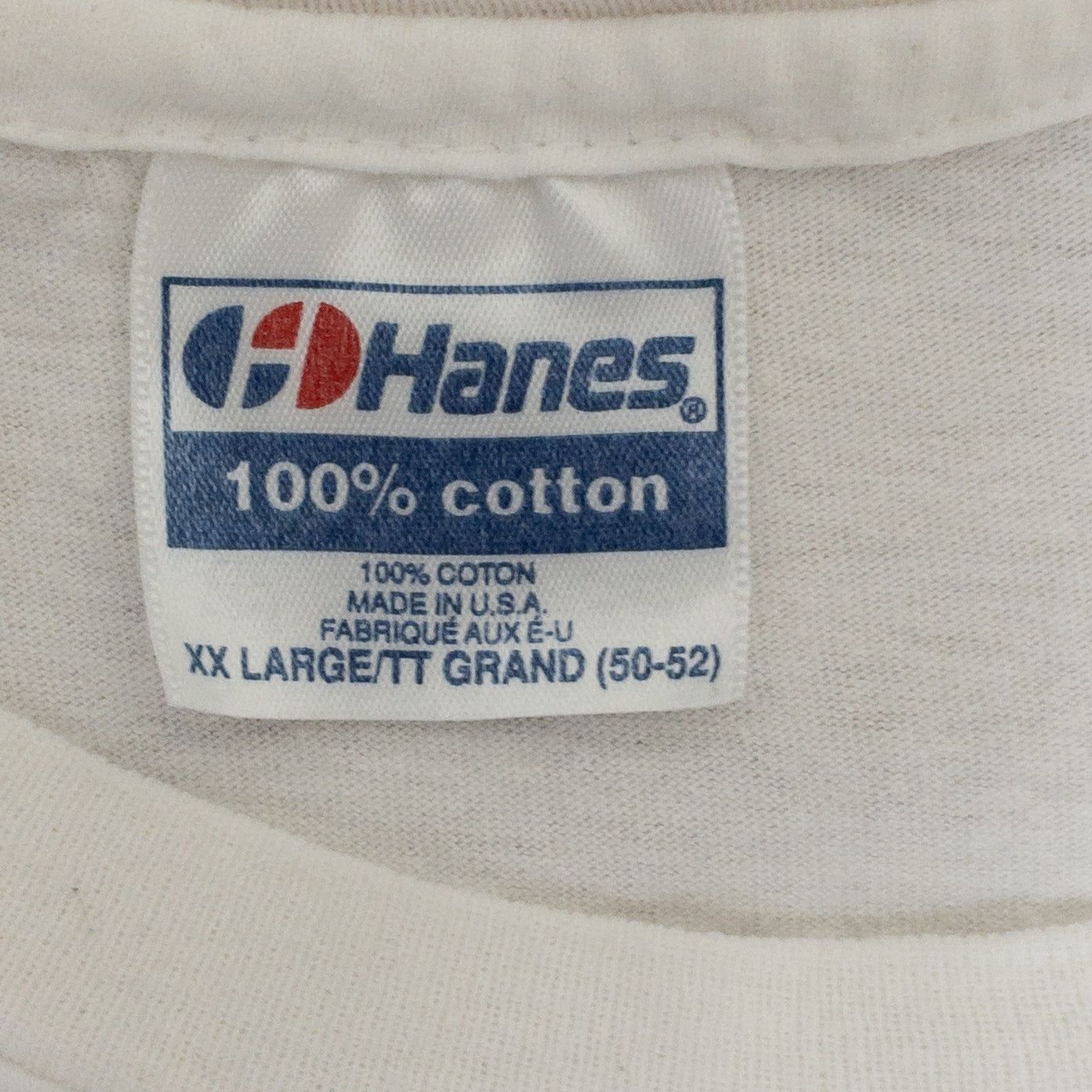 Hanes Vintage Mr. Big Big Wig White T-Shirt - Size 2XL Size US XXL / EU 58 / 5 - 5 Thumbnail