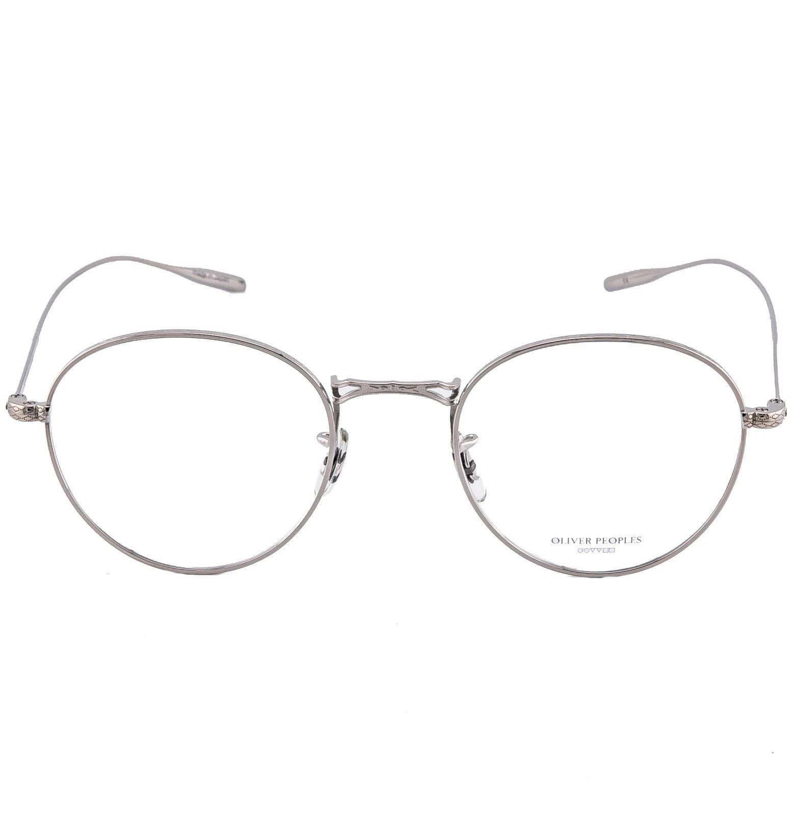 Oliver Peoples OLIVER PEOPLES HANLON OV7018T 7018 Silver Filigree Titanium Size ONE SIZE - 6 Thumbnail