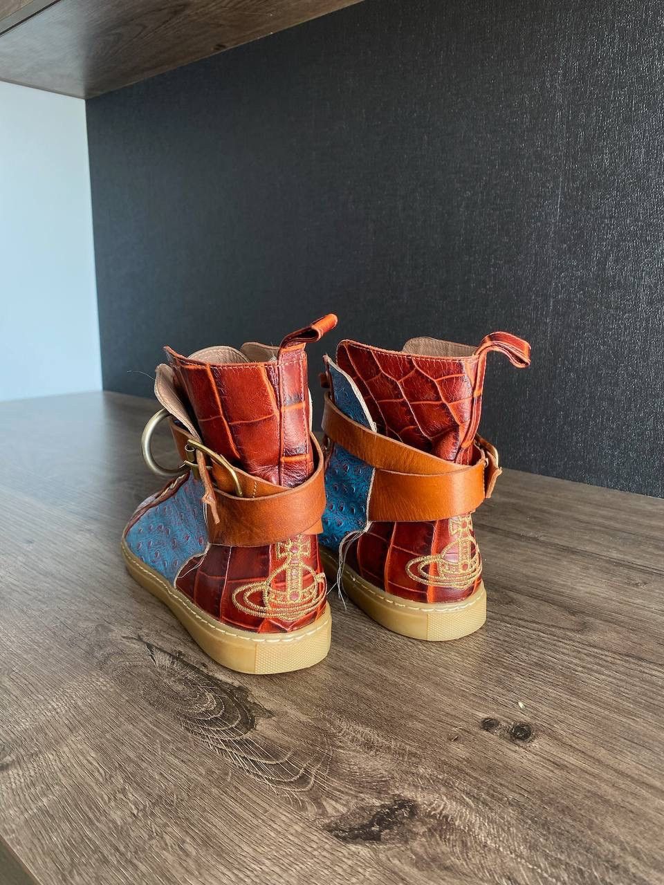 Vivienne Westwood Vintage Vivienne Westwood Pirat Avantgarde Leather Boots 37 Size US 6.5 / IT 36.5 - 5 Thumbnail
