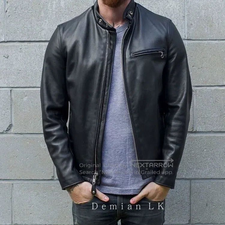 Other NYC 141 Coffee Knight stands up for a cowhide motorcycle Size US M / EU 48-50 / 2 - 2 Thumbnail