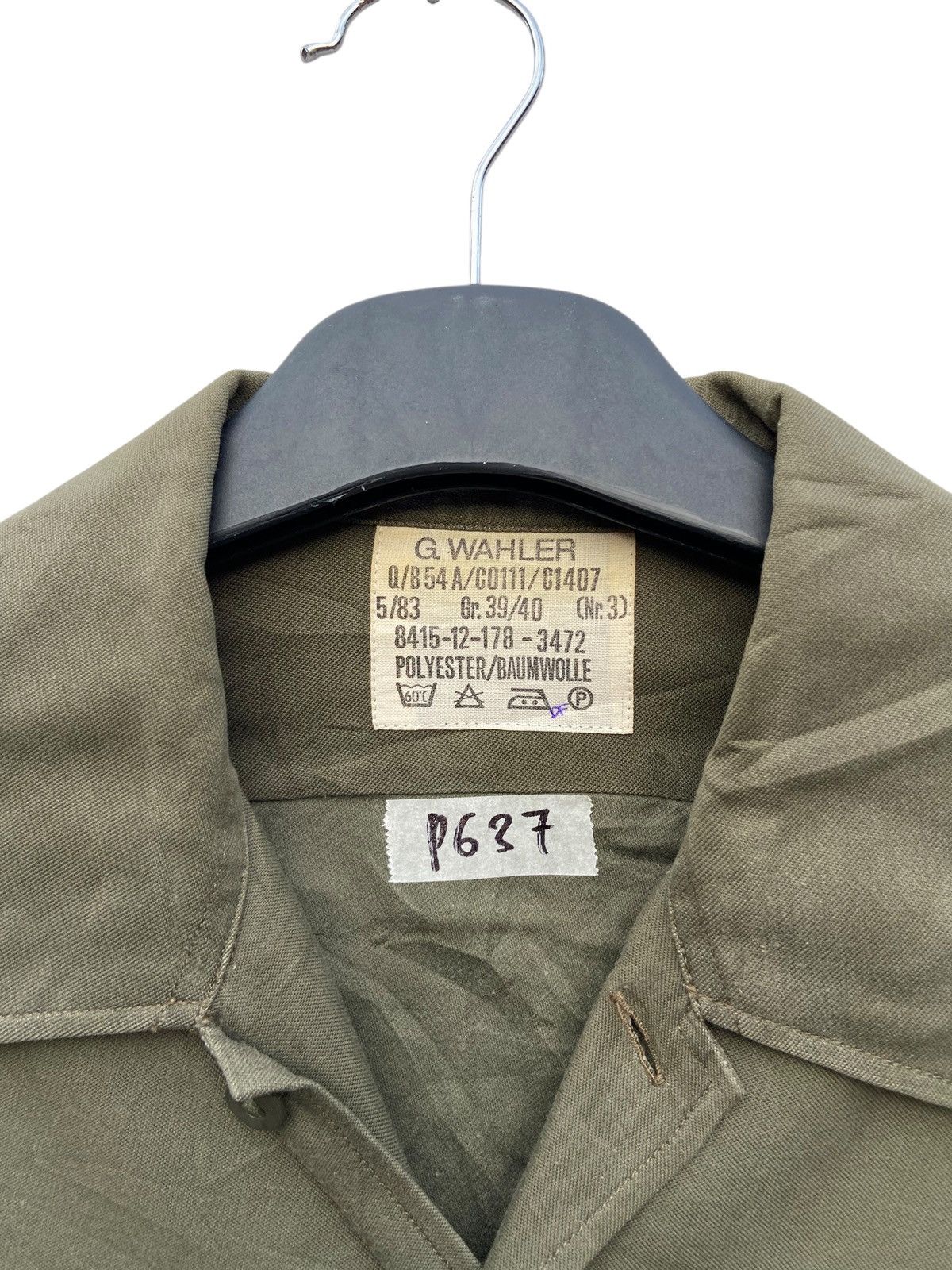 Other Germany G. Wahler Army Field Jacket Size US L / EU 52-54 / 3 - 4 Thumbnail