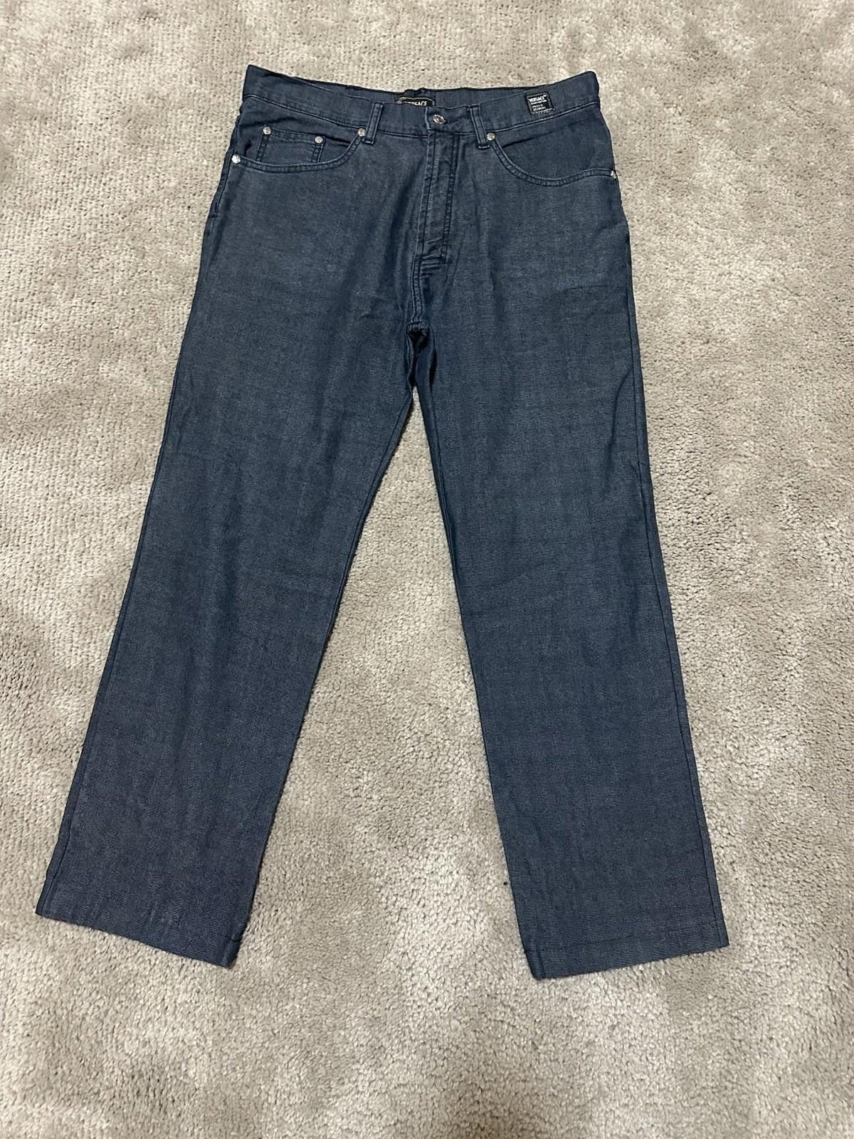 Versace Jeans Couture Vintage 90s Versace Jeans Couture Rare Retro Hype Y2K SZ 32 Size US 32 / EU 48 - 1 Thumbnail