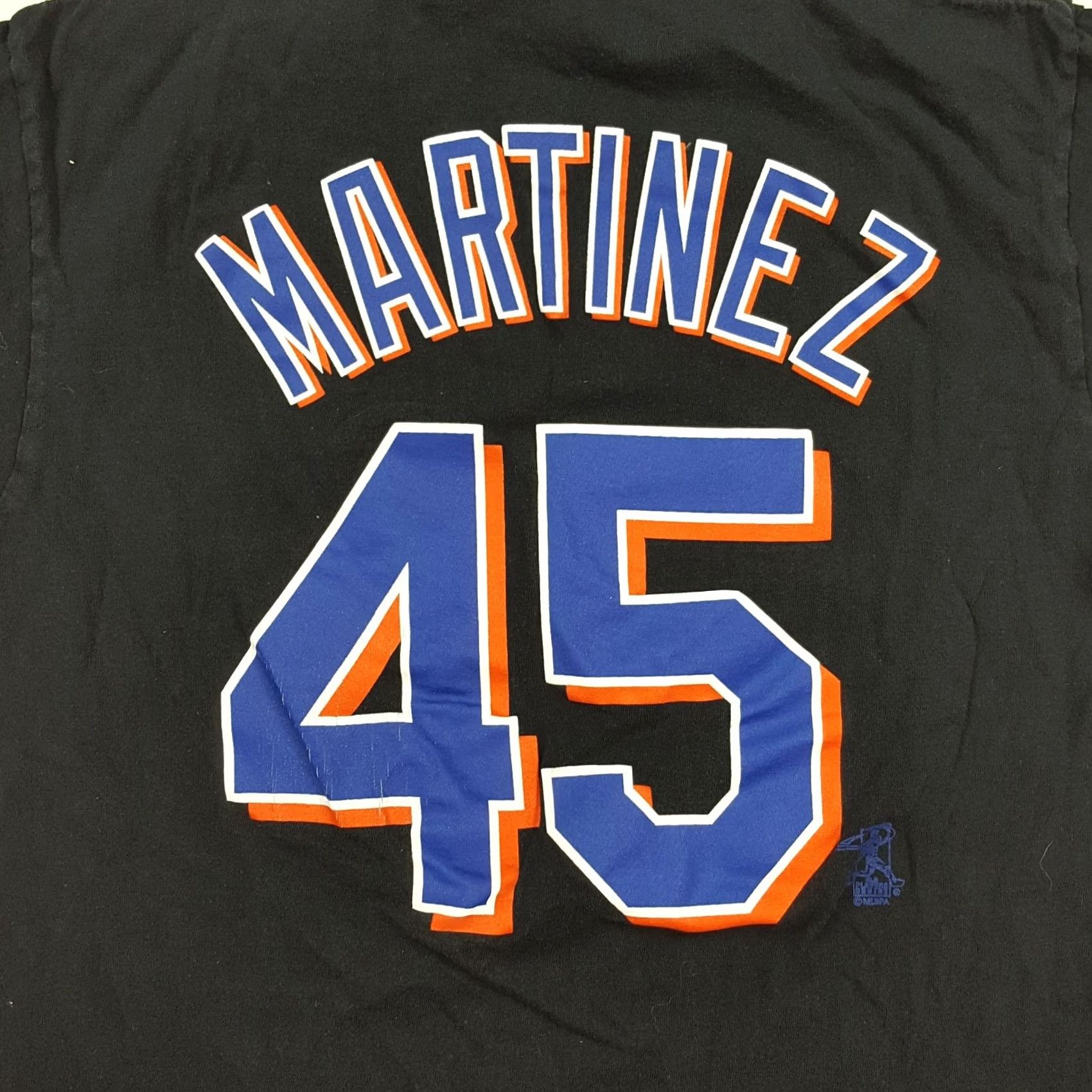 MLB VINTAGE New York Mets Pedro Martinez #45 Men’s Small MLB Baseball Retro T Shirt Size US S / EU 44-46 / 1 - 5 Thumbnail