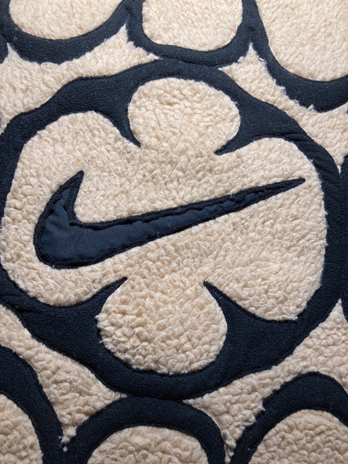 Nike × Vintage ⛩️Nike jacket sweatshirt custom sherpa fleece vintage y2k⛩️eye Size US L / EU 52-54 / 3 - 6 Thumbnail