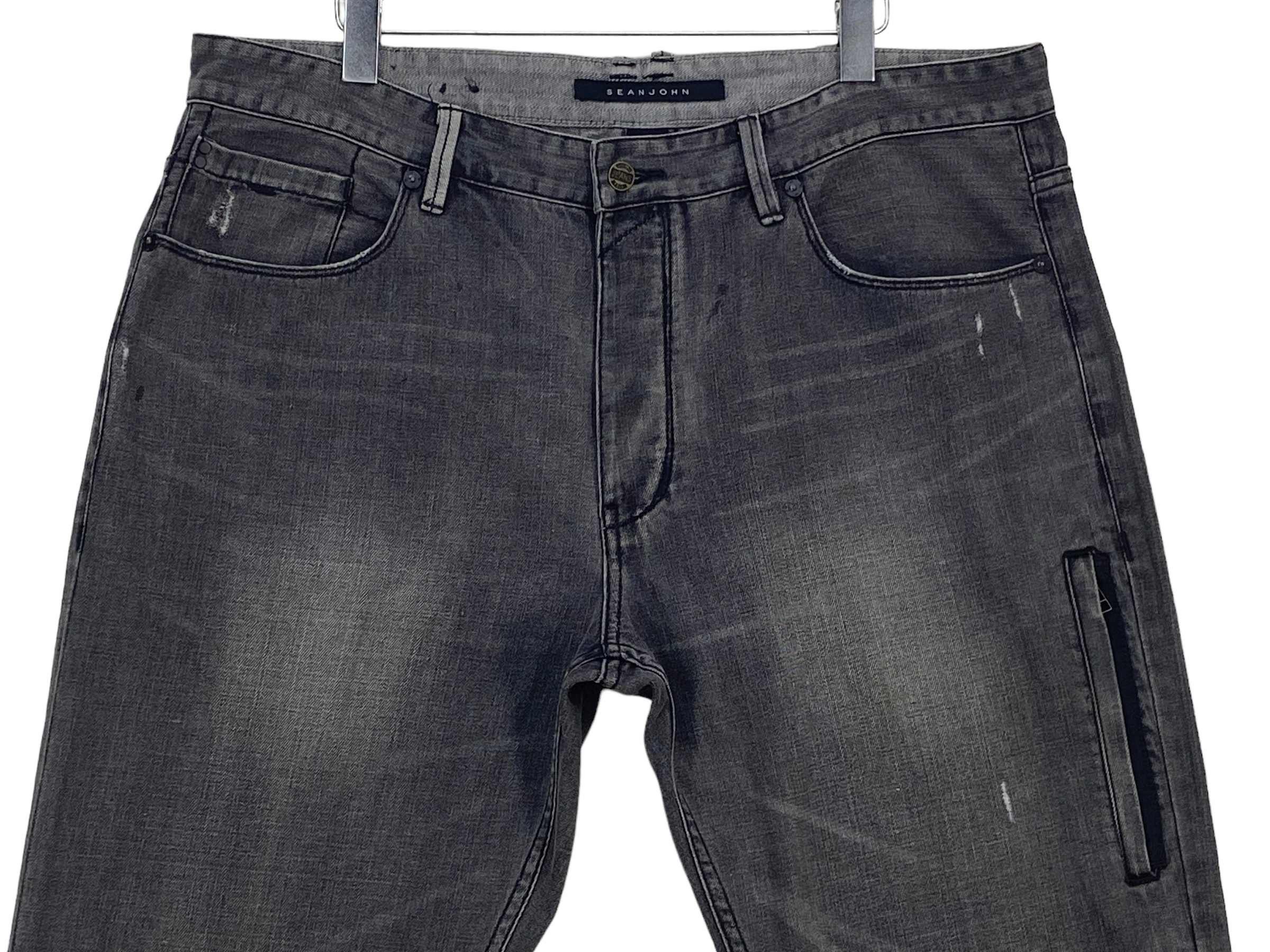Sean John Sean John Black Baggy Jeans Hip Hop Skateboard Pants Size US 38 / EU 54 - 3 Thumbnail