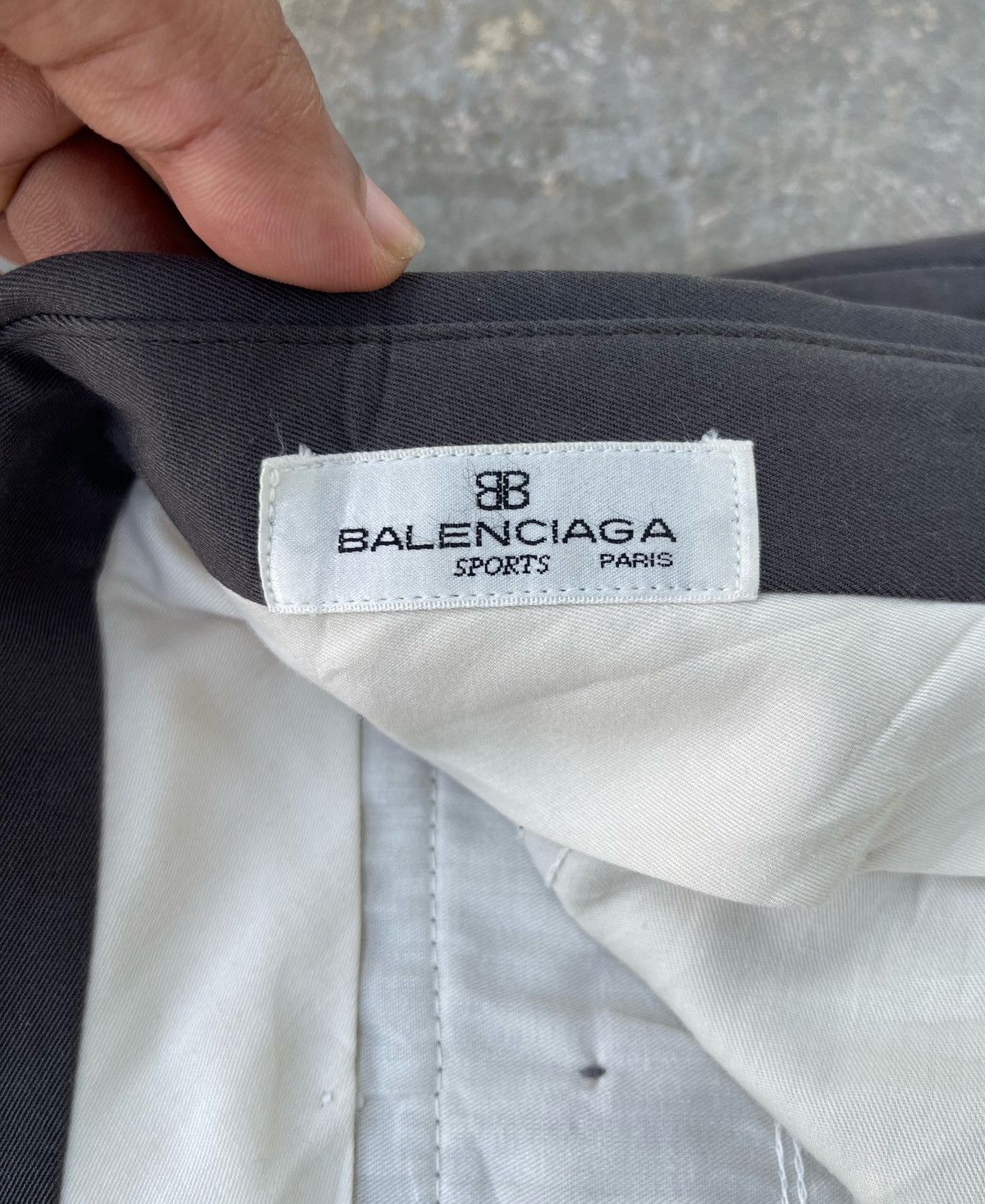 Balenciaga × Vintage 🔥Vintage Balenciaga 'BB' Logo Business Pants Size US 34 / EU 50 - 12 Thumbnail