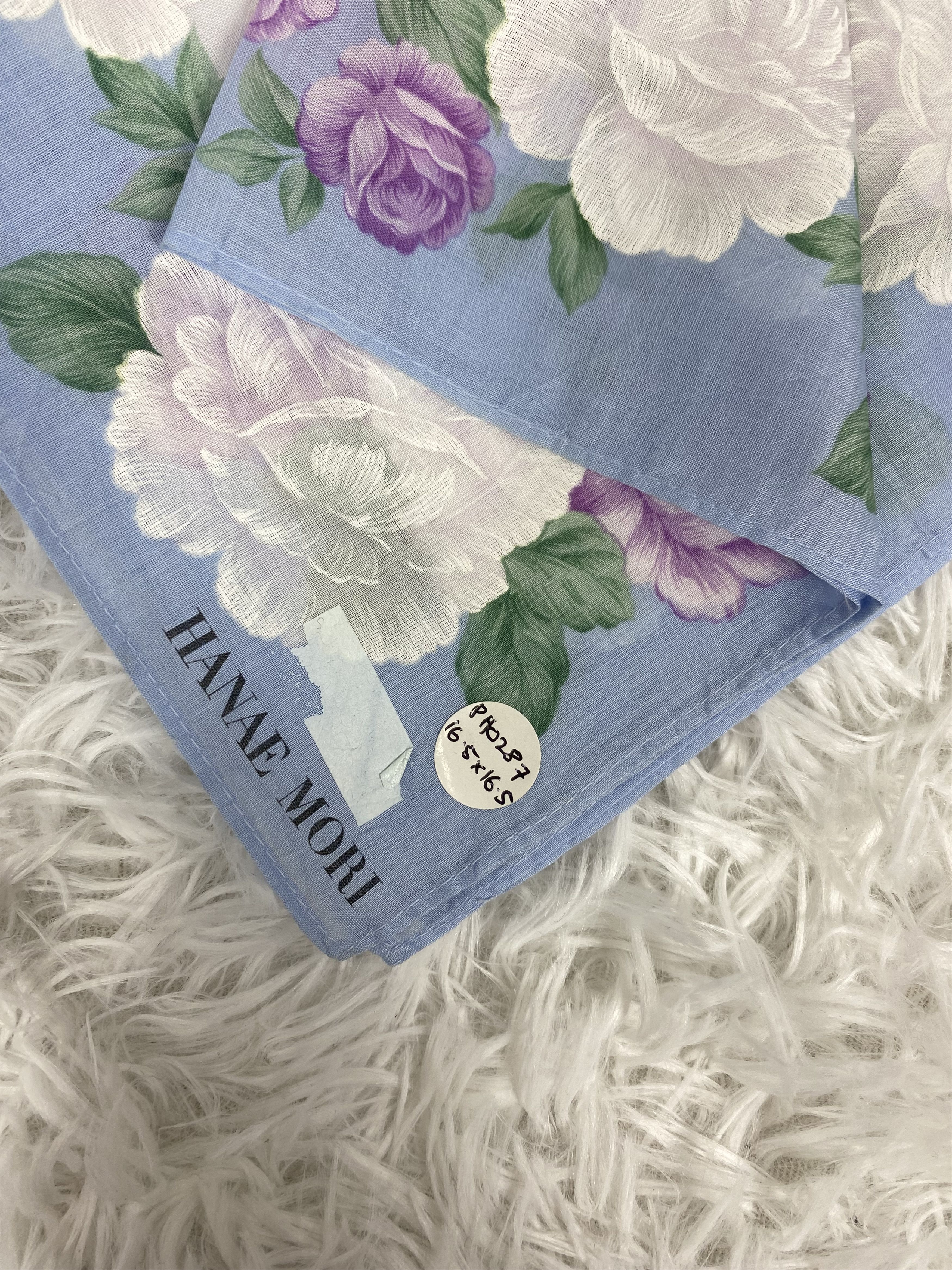 Hanae Mori Vintage Hanae Mori Handkerchief Neckerchief PH0287 Size ONE SIZE - 2 Thumbnail