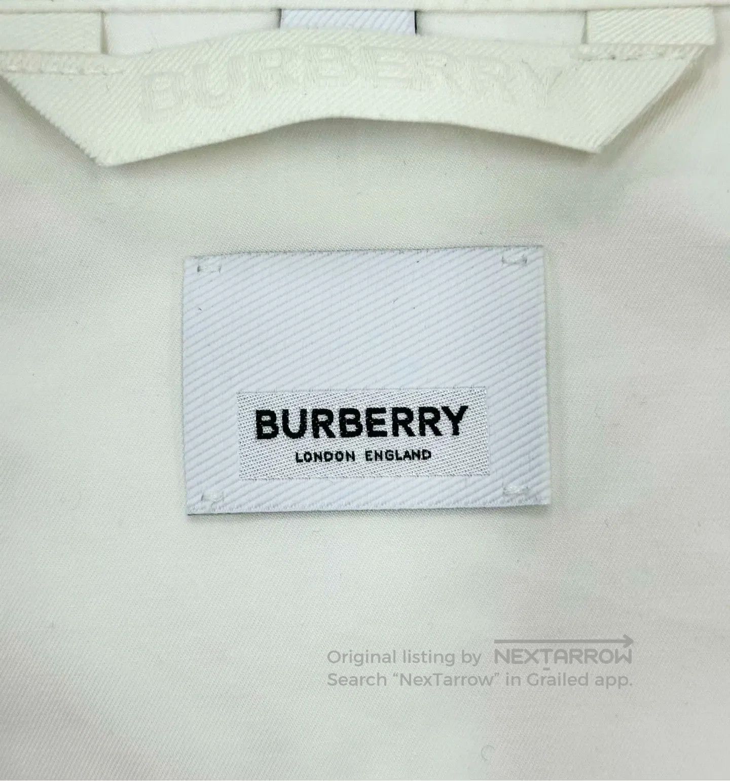 Burberry Burberry Beige Teddy Fleece Letter Logo Jacket| Size XS / US 0-2 / IT 36-38 - 3 Thumbnail