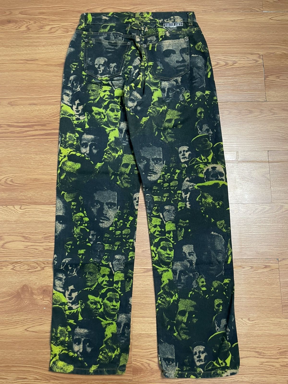 Jean Paul Gaultier AW92 Jean Paul Gaultier Faces Denim Size US 28 / EU 44 - 4 Thumbnail
