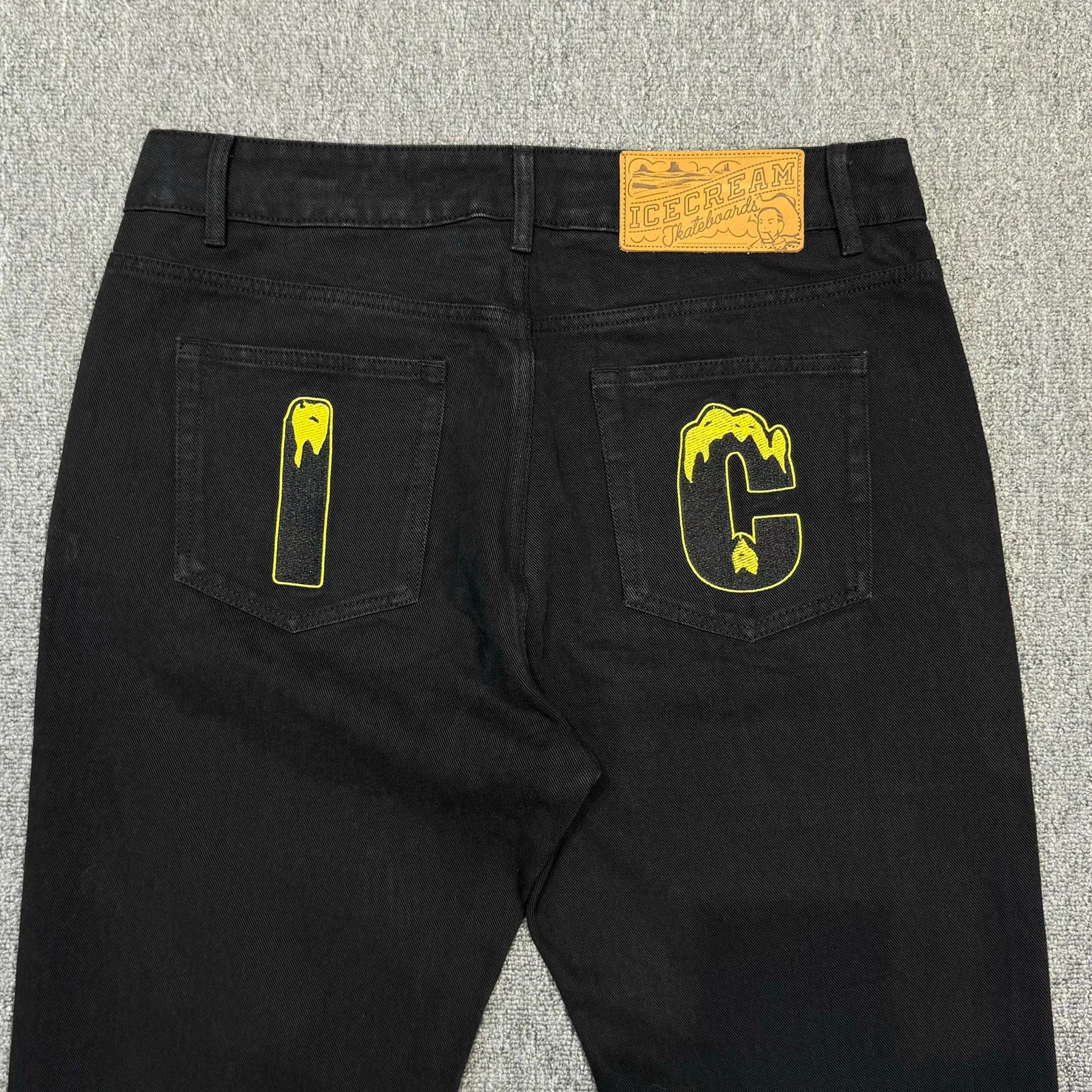 Billionaire Boys Club BBC Diamond Flying Dog Jeans。 Q5 Size US 34 / EU 50 - 4 Thumbnail