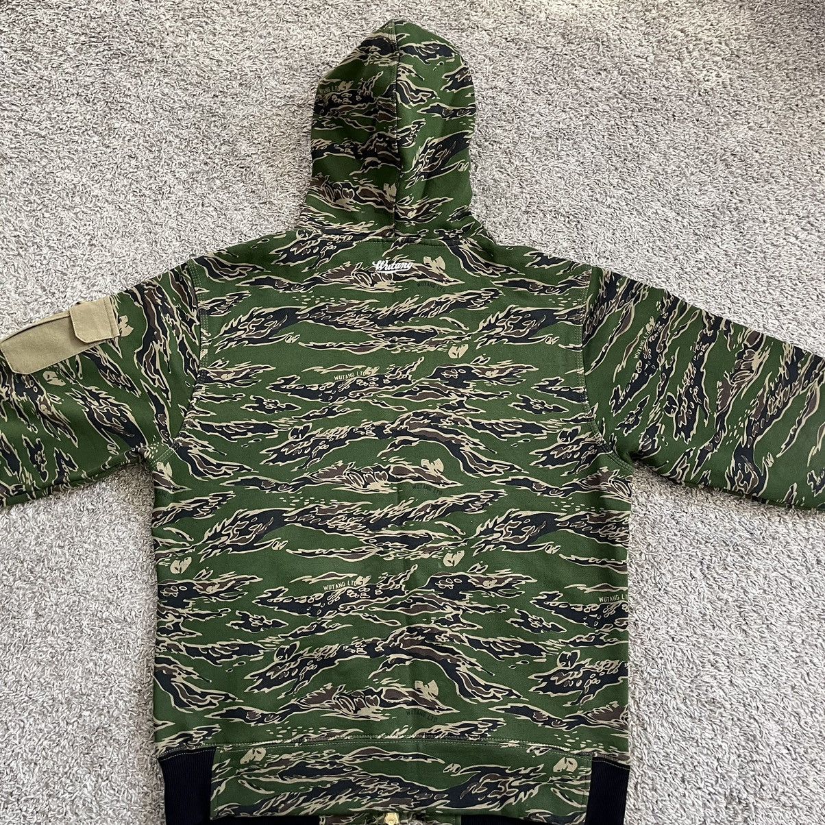 Wu-Tang Clan 🔴Wu-Tang Sweater Size Medium WuTang CREAM Camo Hoodie Zipper Size US M / EU 48-50 / 2 - 6 Thumbnail