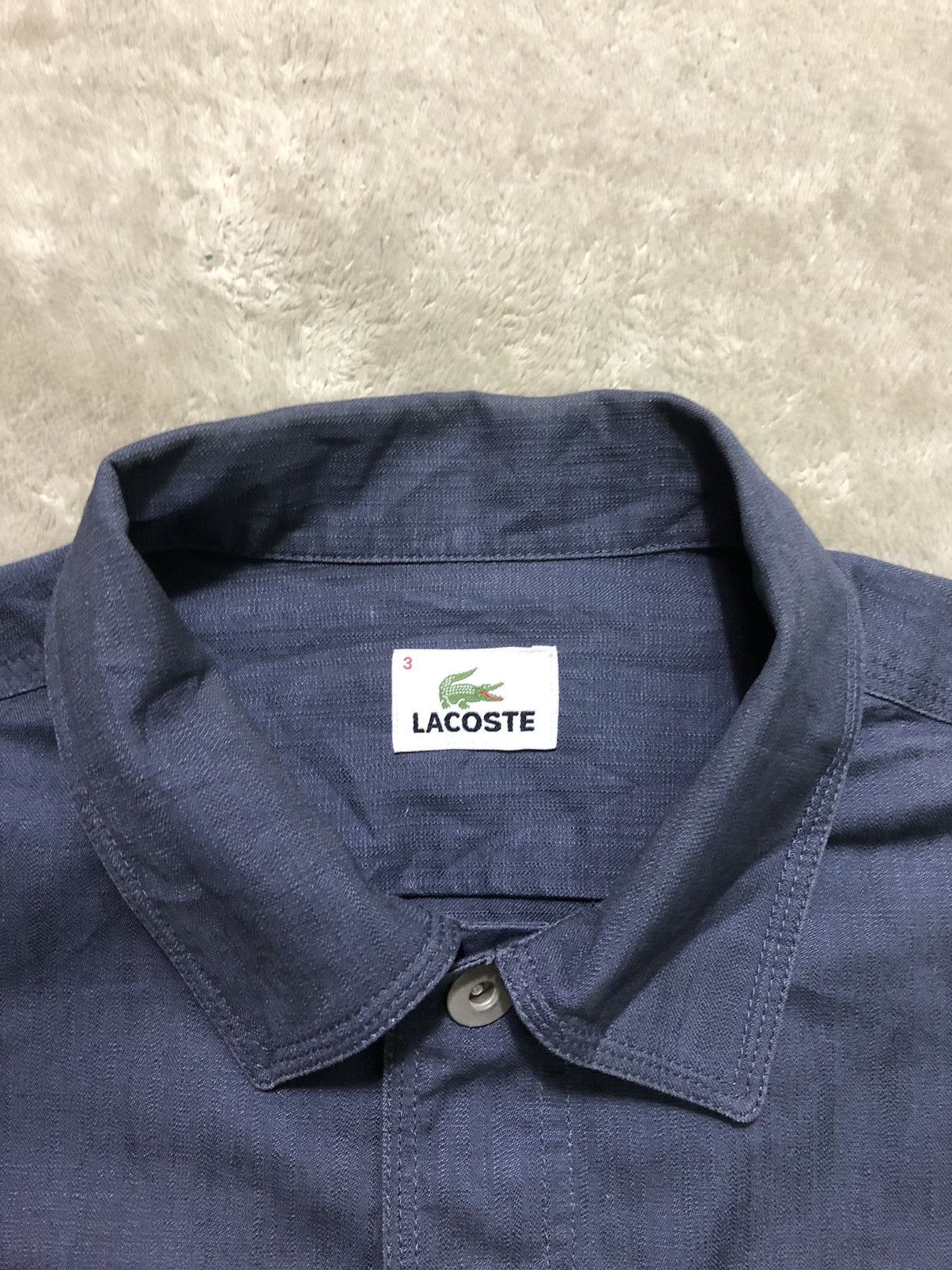 Lacoste × Vintage Vintage Lacoste Workwear Chore Jacket Size US L / EU 52-54 / 3 - 7 Thumbnail