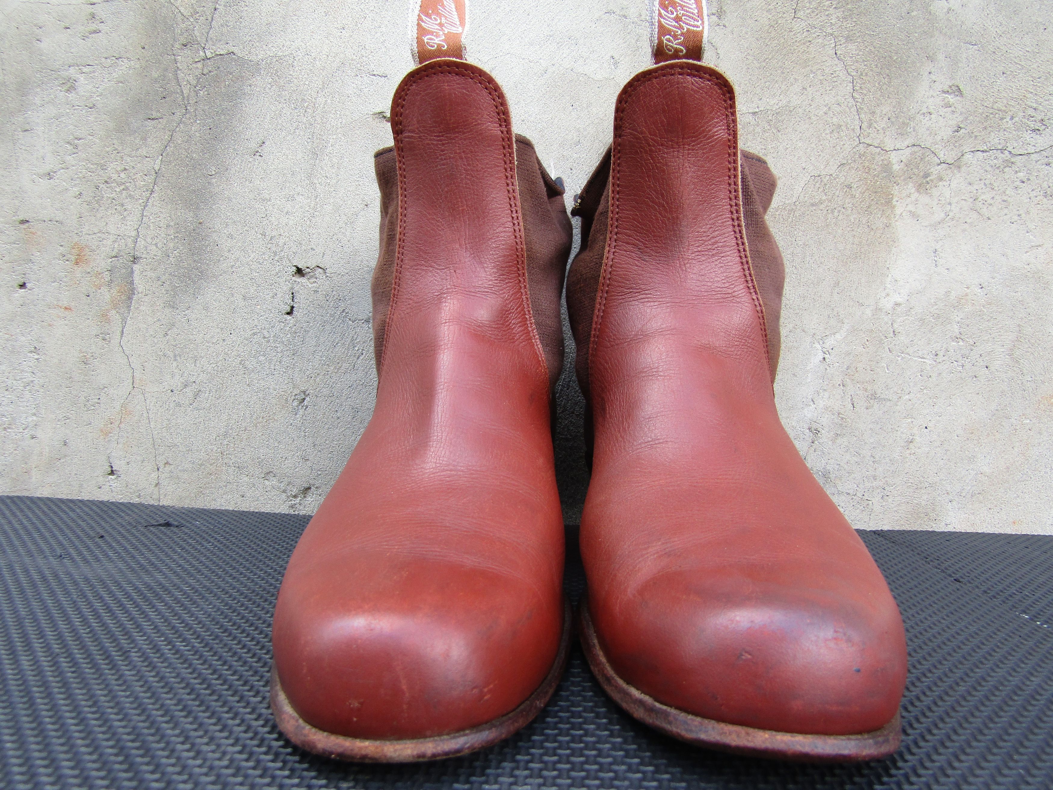 R.M. Williams Vintage RM Williams Boots Ranch Cuban Heel Bushman Size US 9.5 / EU 42-43 - 3 Thumbnail
