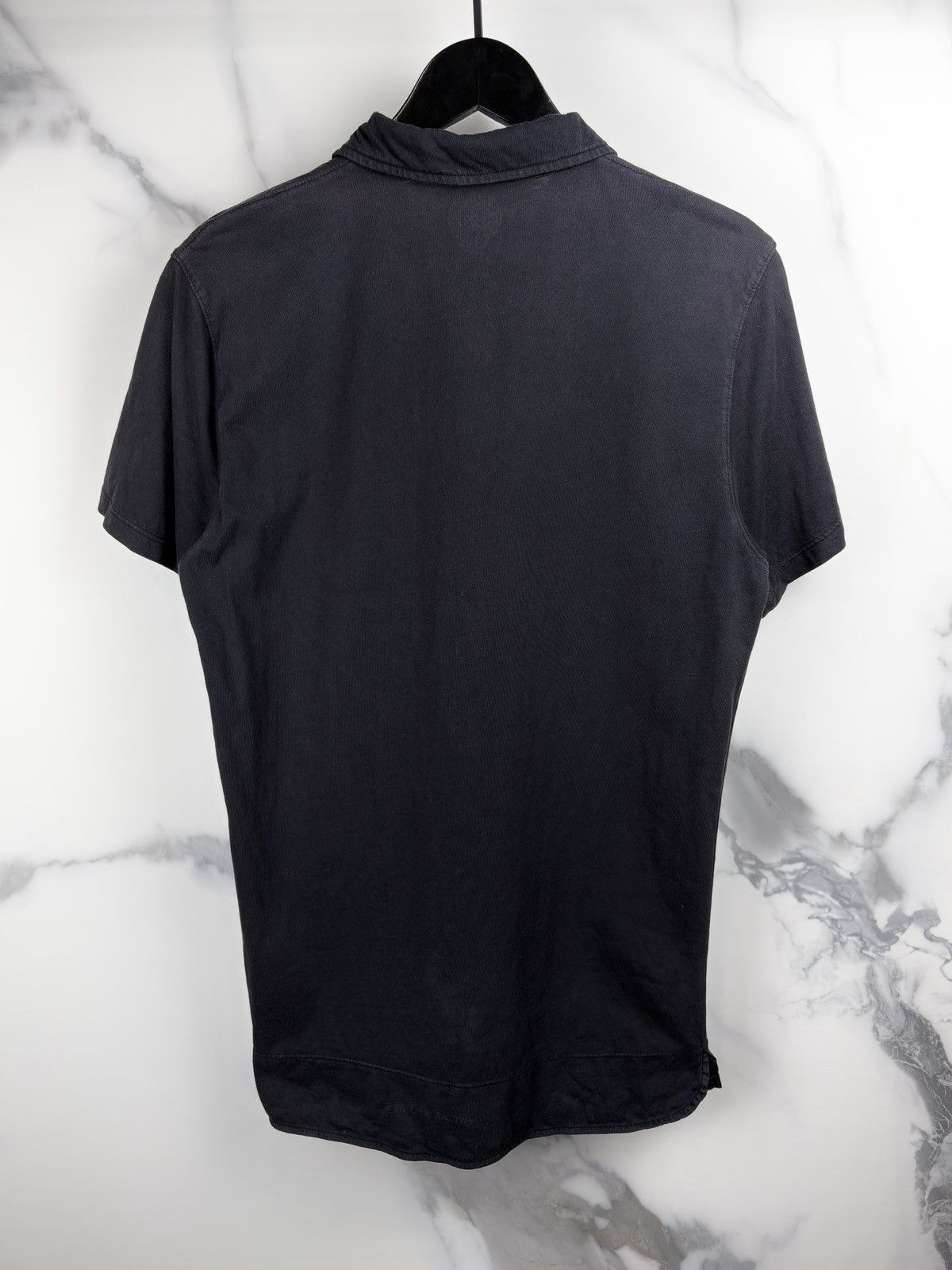 Chrome Hearts Chrome Hearts Vintage Silver Button Horseshoe Polo Shirt Size US S / EU 44-46 / 1 - 3 Thumbnail